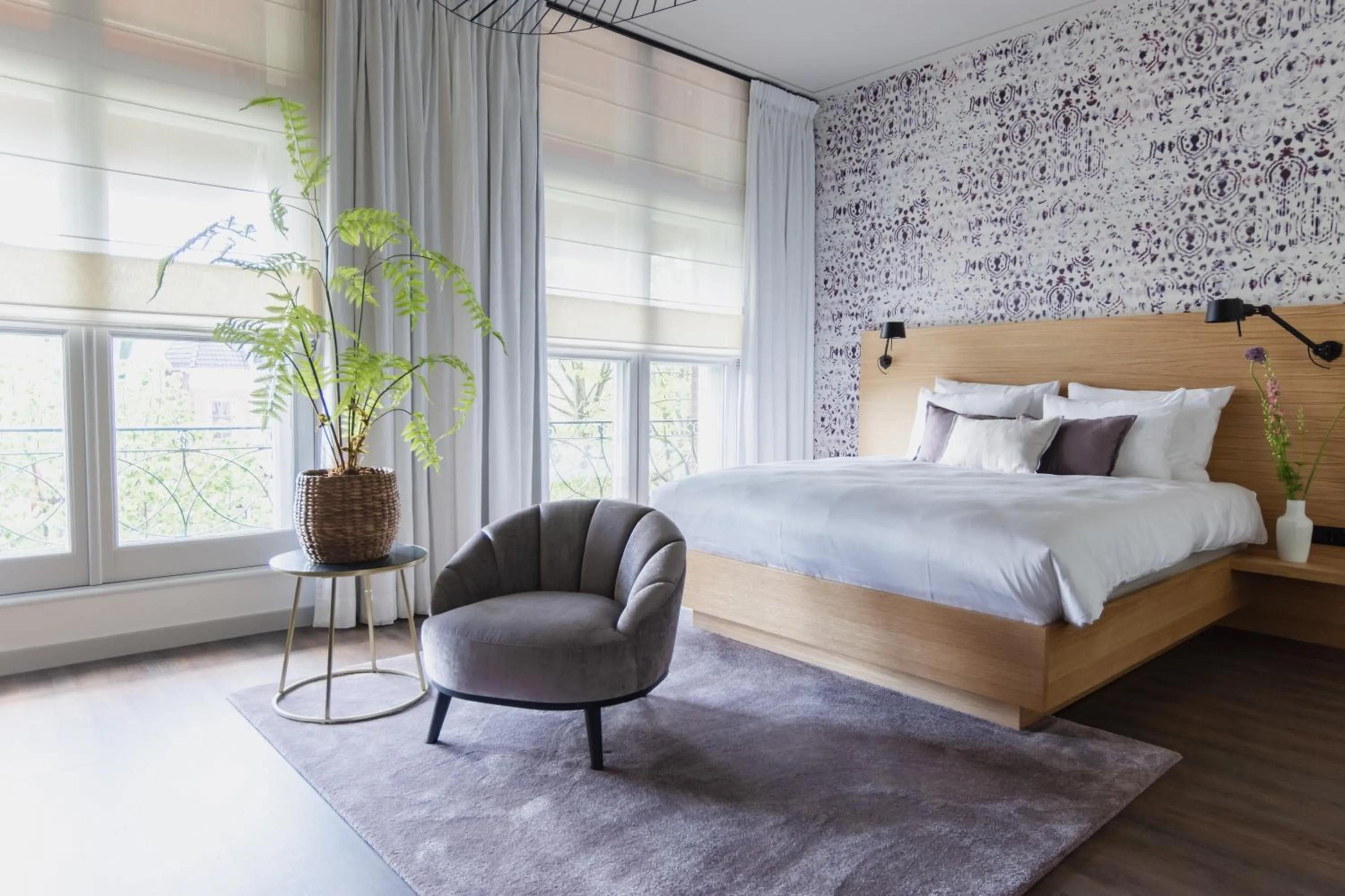 Bed in Boutique Hotel Catshuis