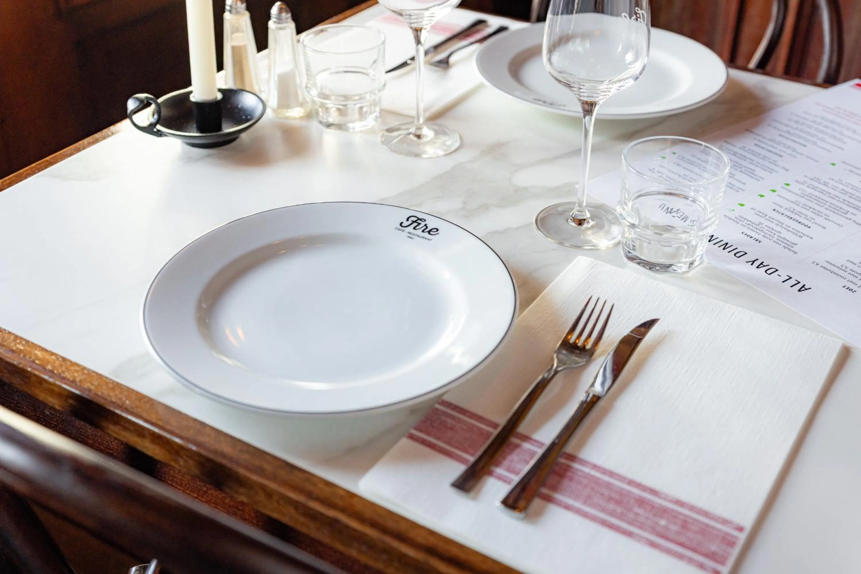 Restaurant/places to eat in Boutique Hotel Catshuis