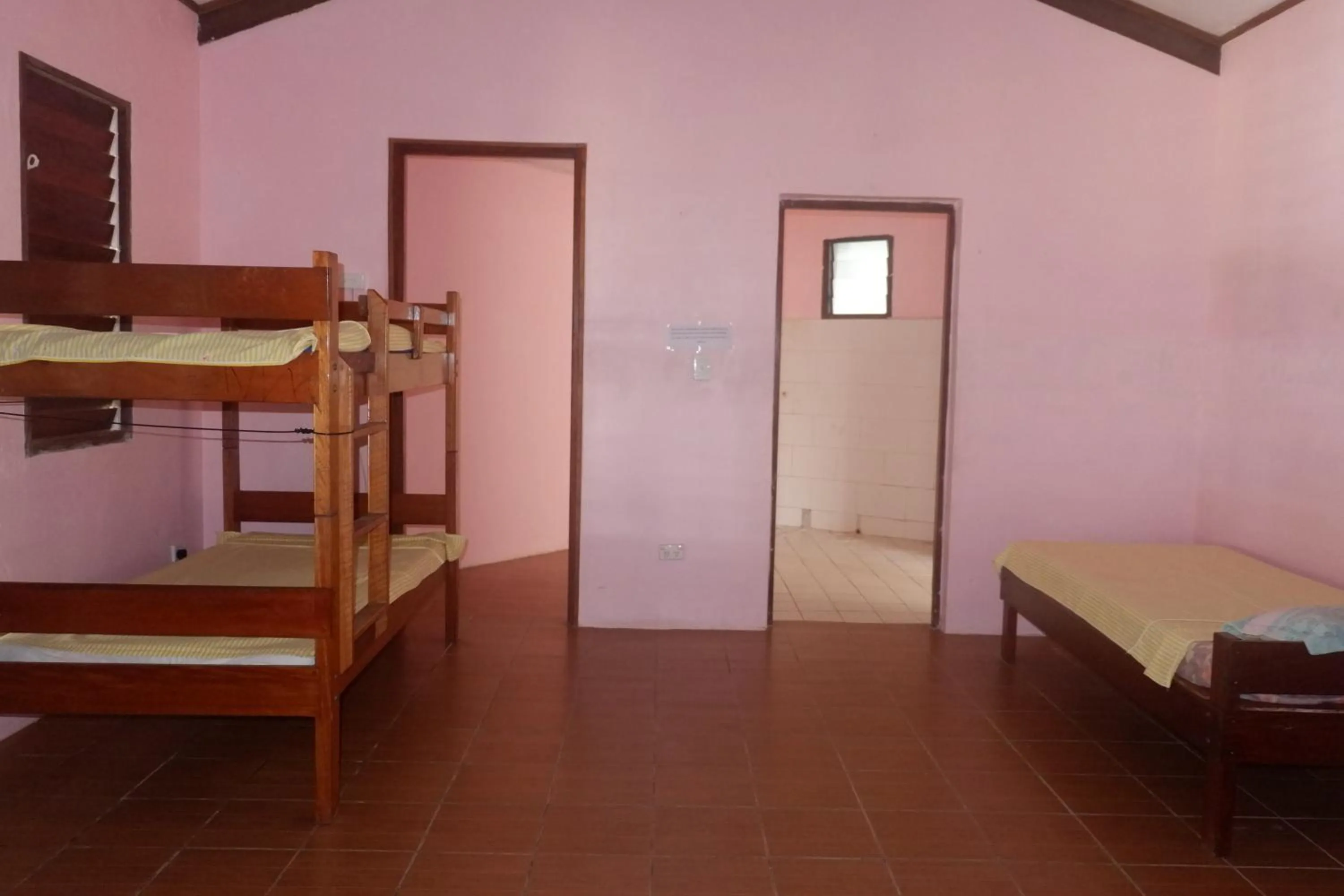 Bed in Bluepango Guest House