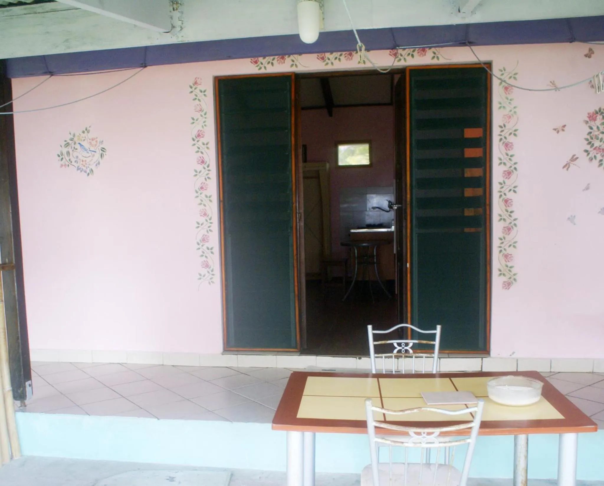 Patio in Bluepango Guest House