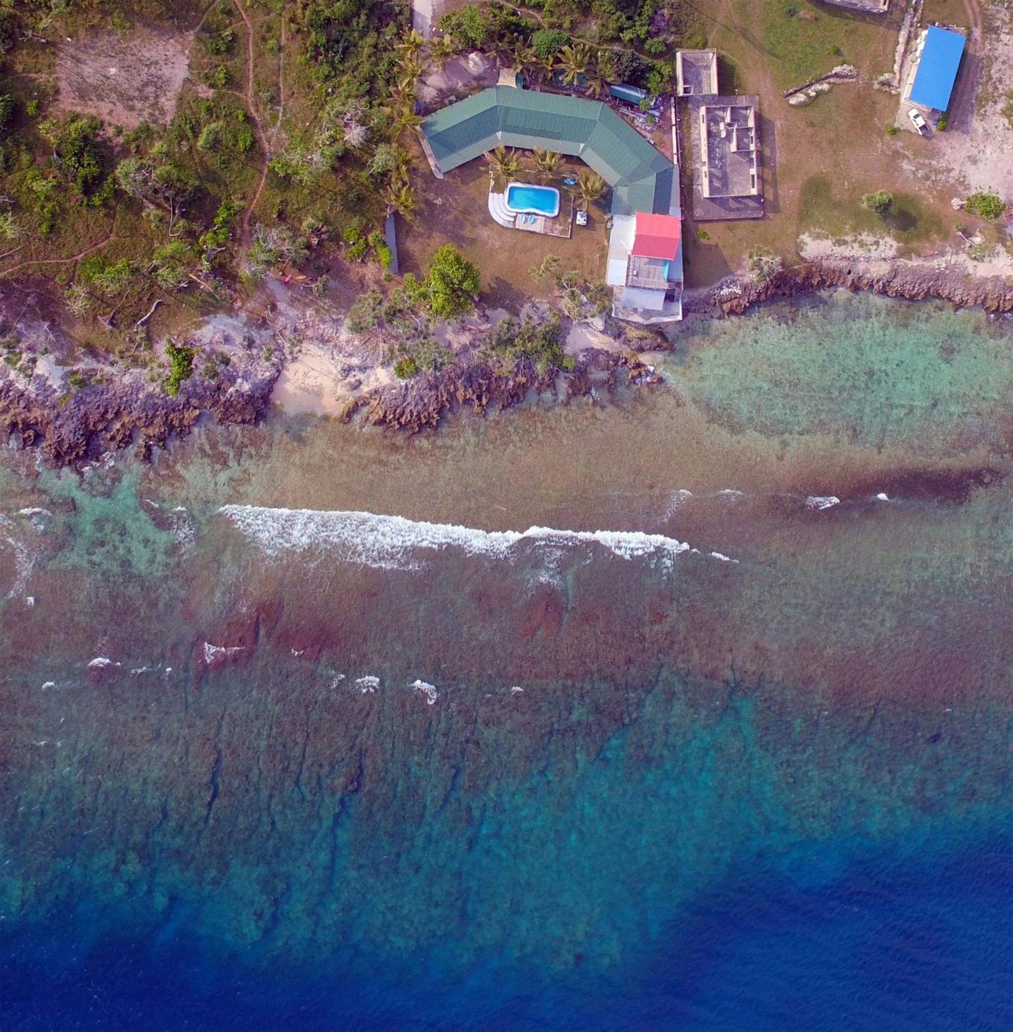 Bird's eye view in Bluepango Guest House