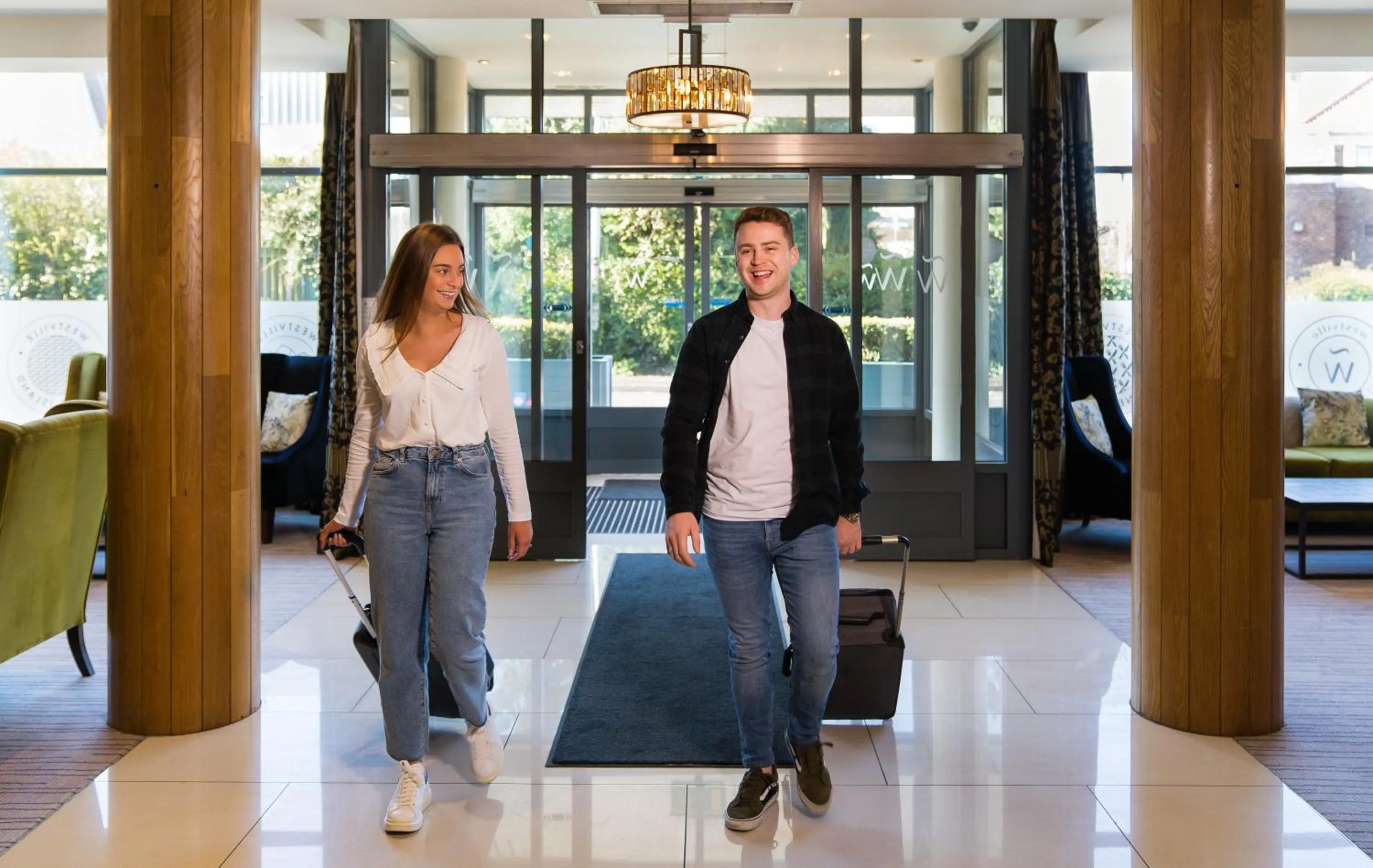 Lobby or reception in Westville Hotel