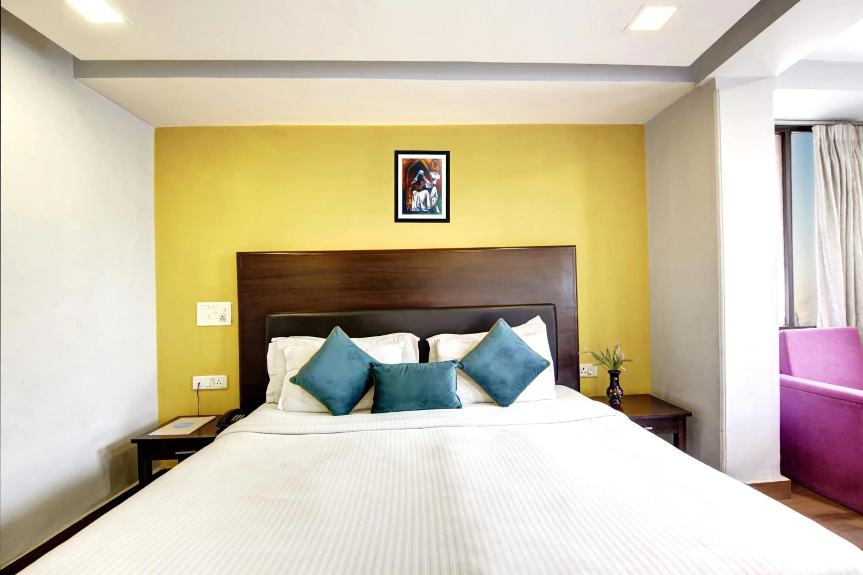 Bed in Hotel BB Palace (A Family Hotel)