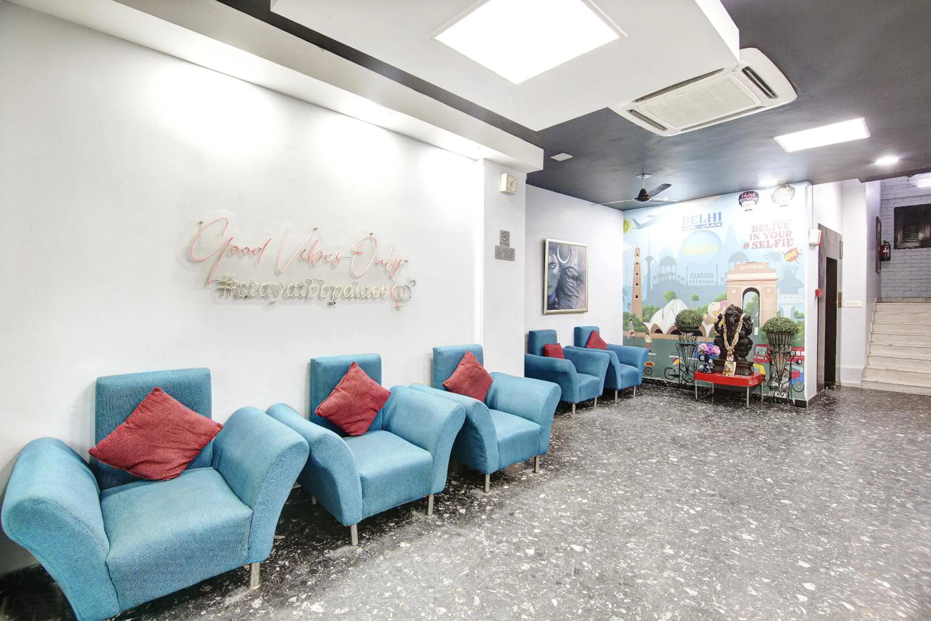 Lobby or reception in Hotel BB Palace (A Family Hotel)