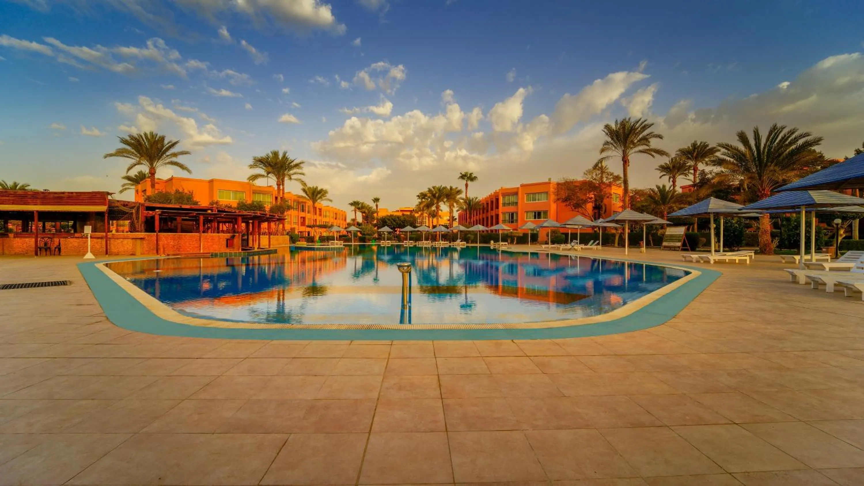 Pool view in Kefi Palmera Beach Resort El Sokhna - Family Only