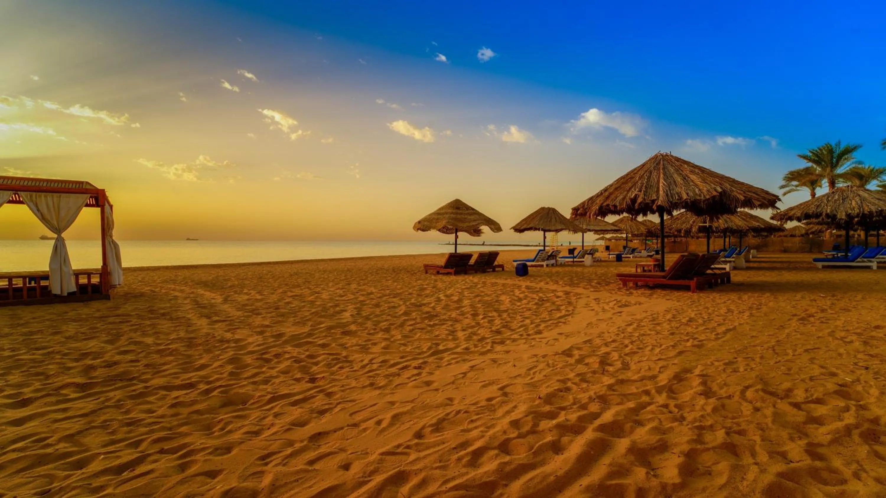 Beach in Kefi Palmera Beach Resort El Sokhna - Family Only