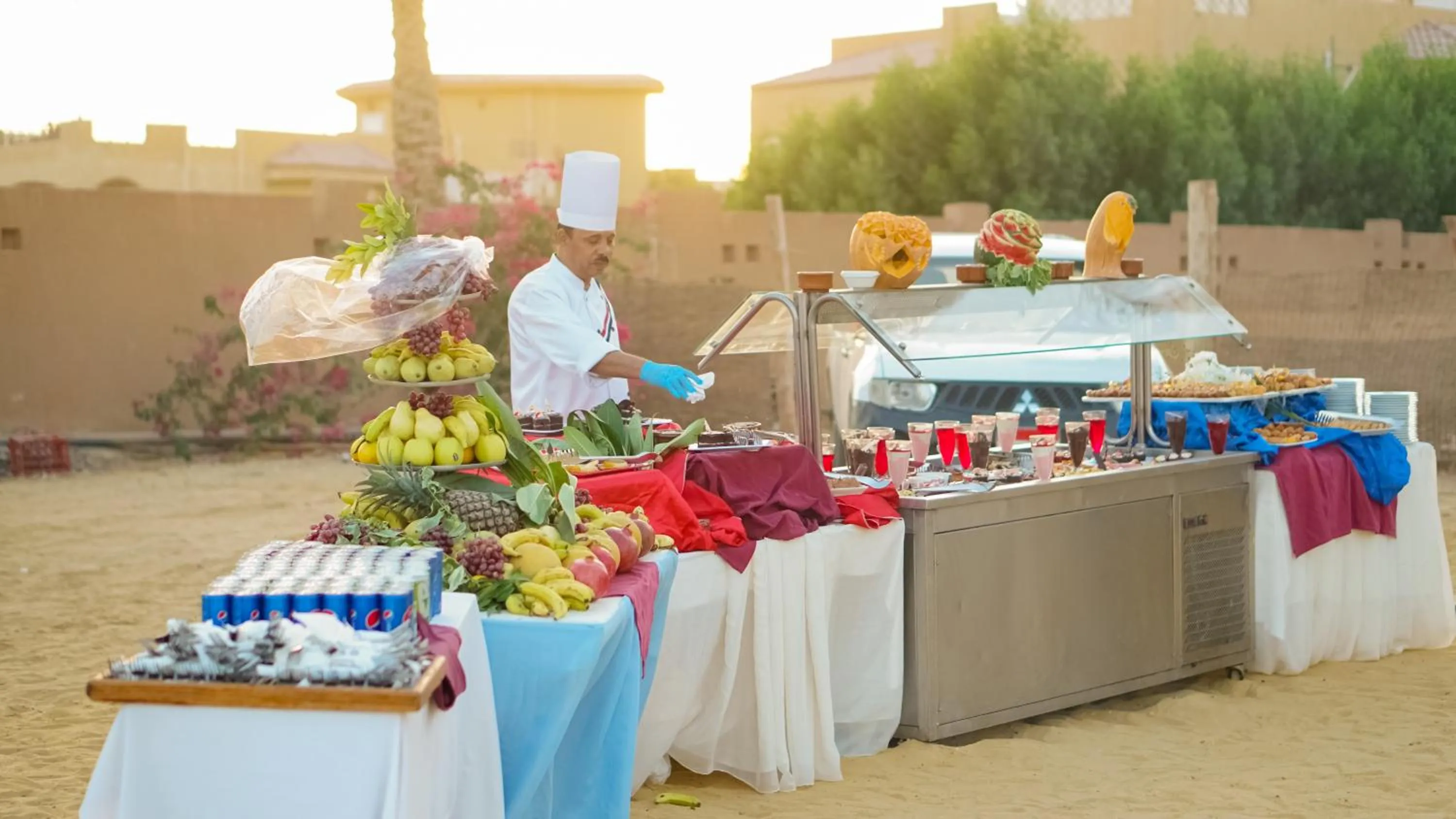 Food and drinks in Kefi Palmera Beach Resort El Sokhna - Family Only