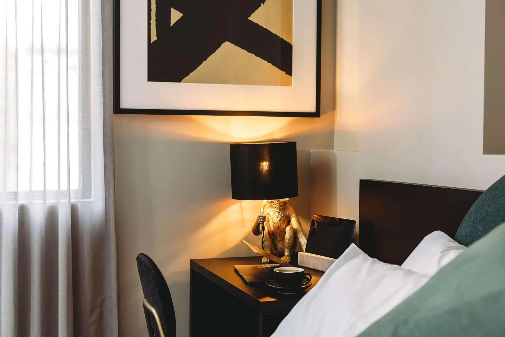 Bedroom, Bed in The Capitol Hotel Sydney