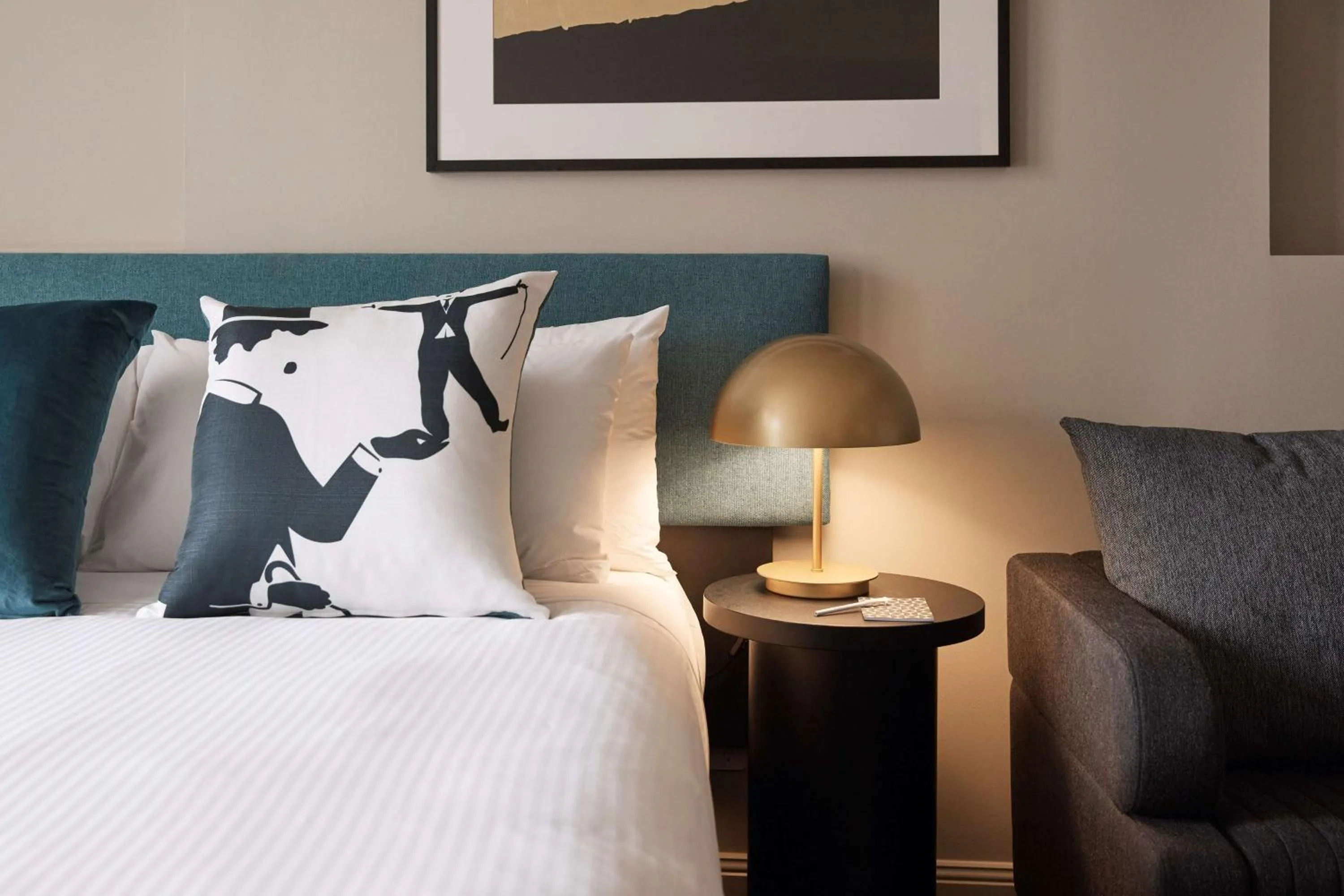 Bedroom, Bed in The Capitol Hotel Sydney