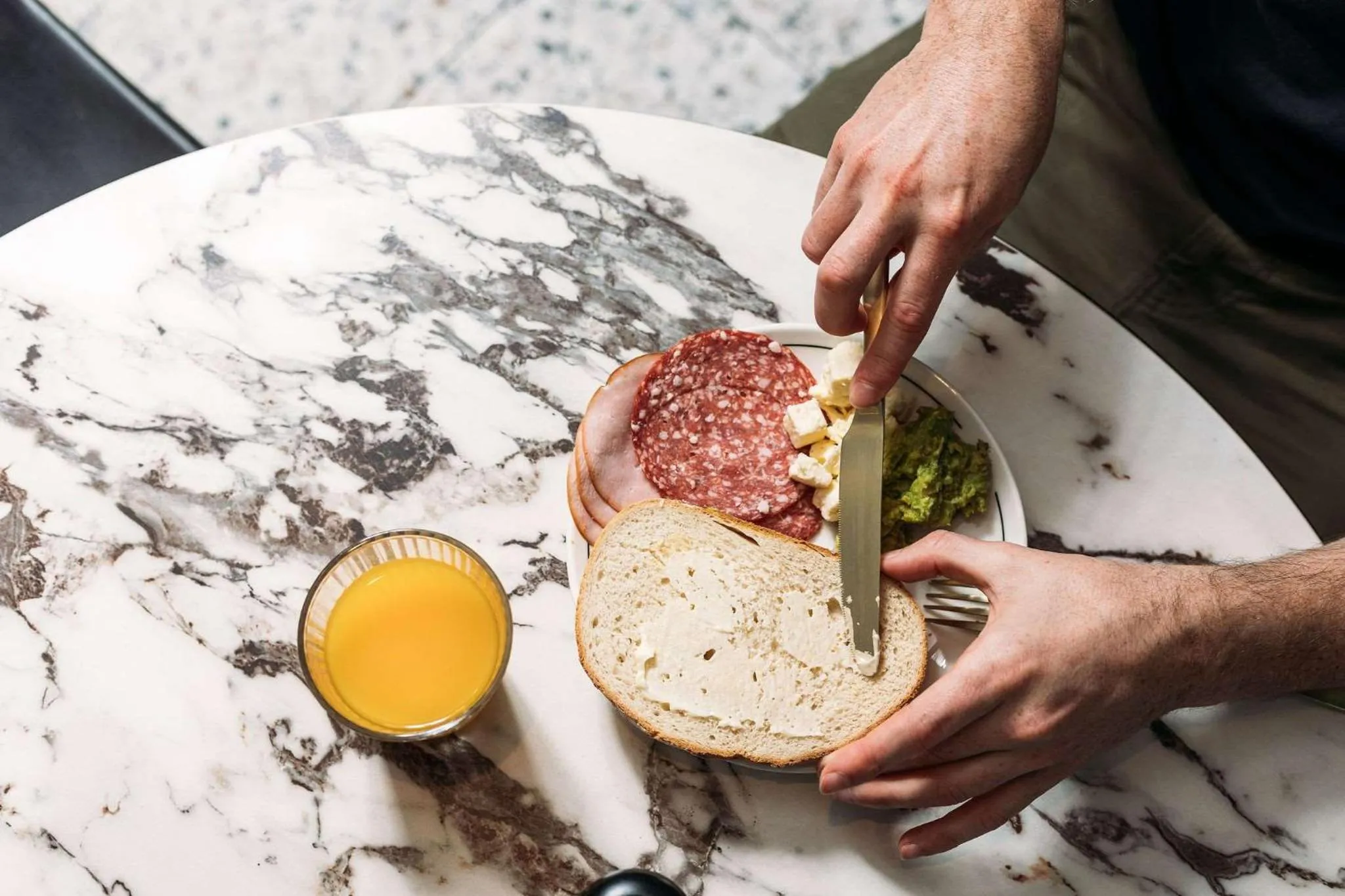 Breakfast in The Capitol Hotel Sydney