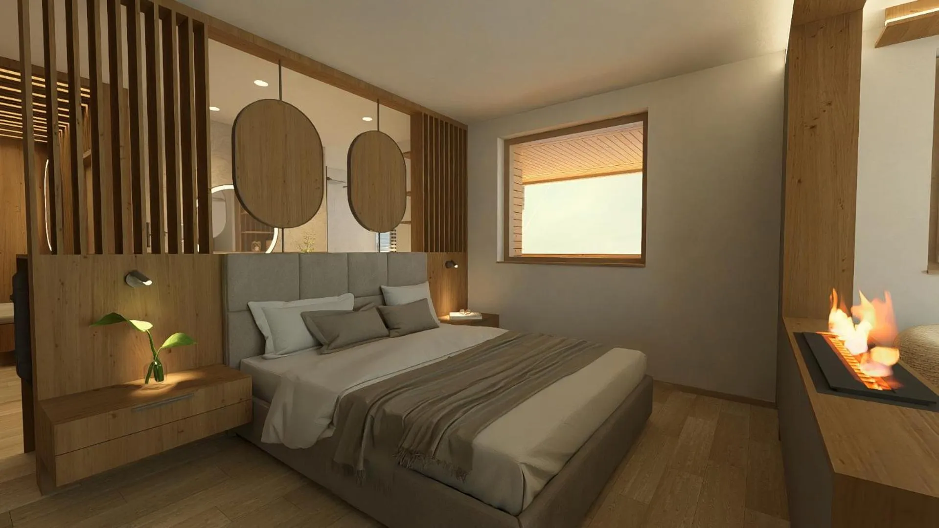 Bed in Hotel Bismarck