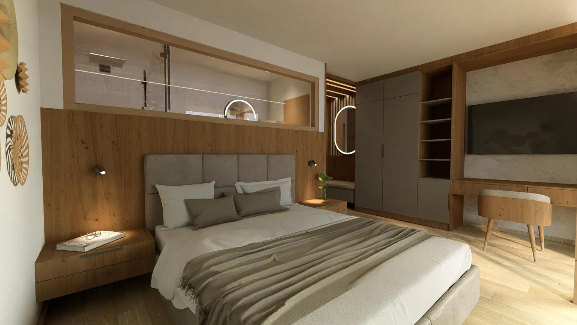 Bedroom, Bed in Hotel Bismarck