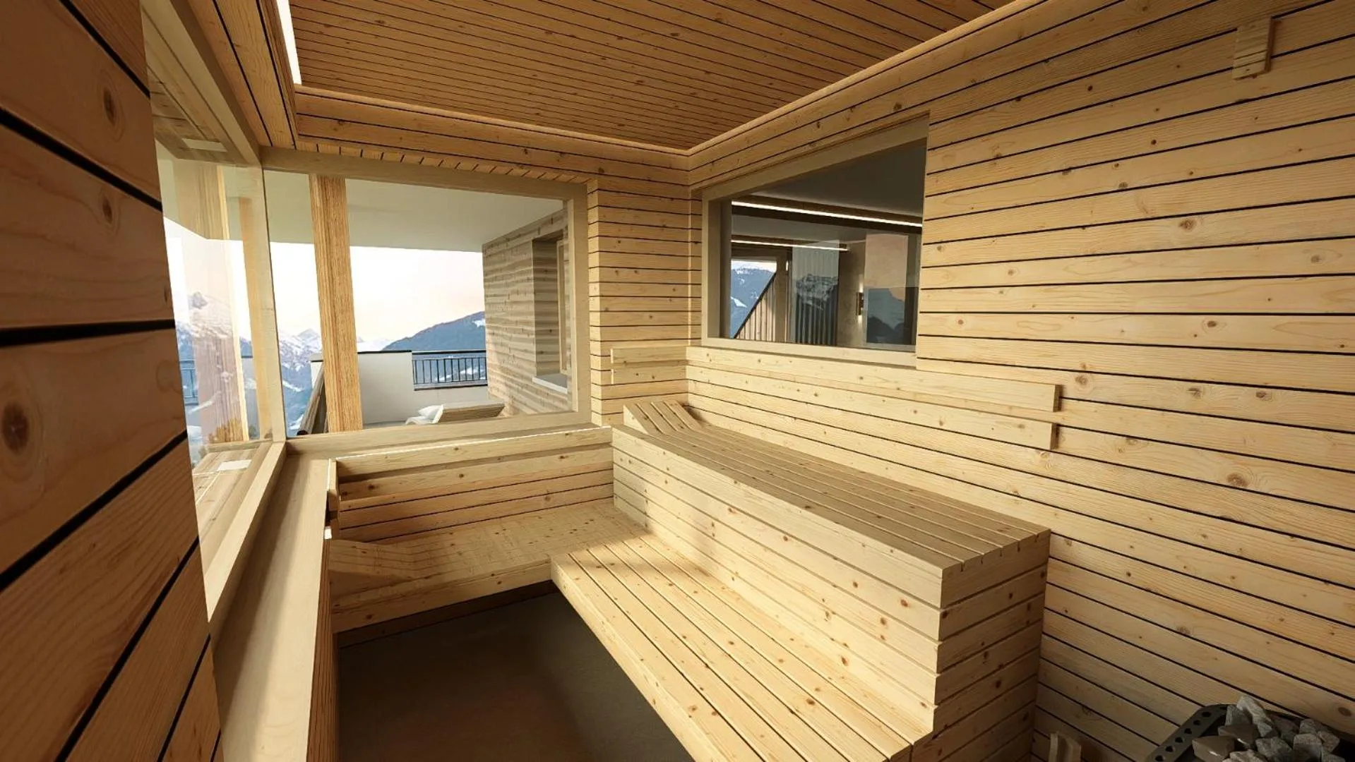 Sauna in Hotel Bismarck