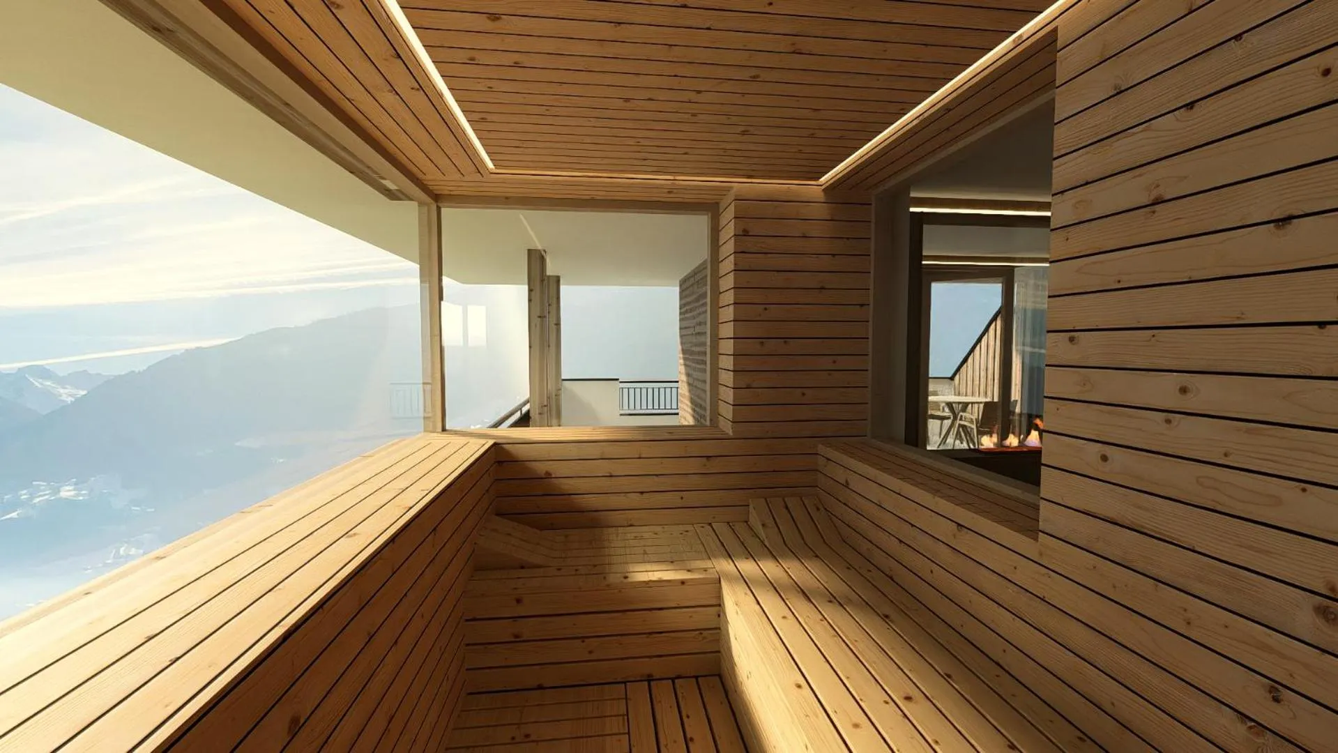 Sauna in Hotel Bismarck