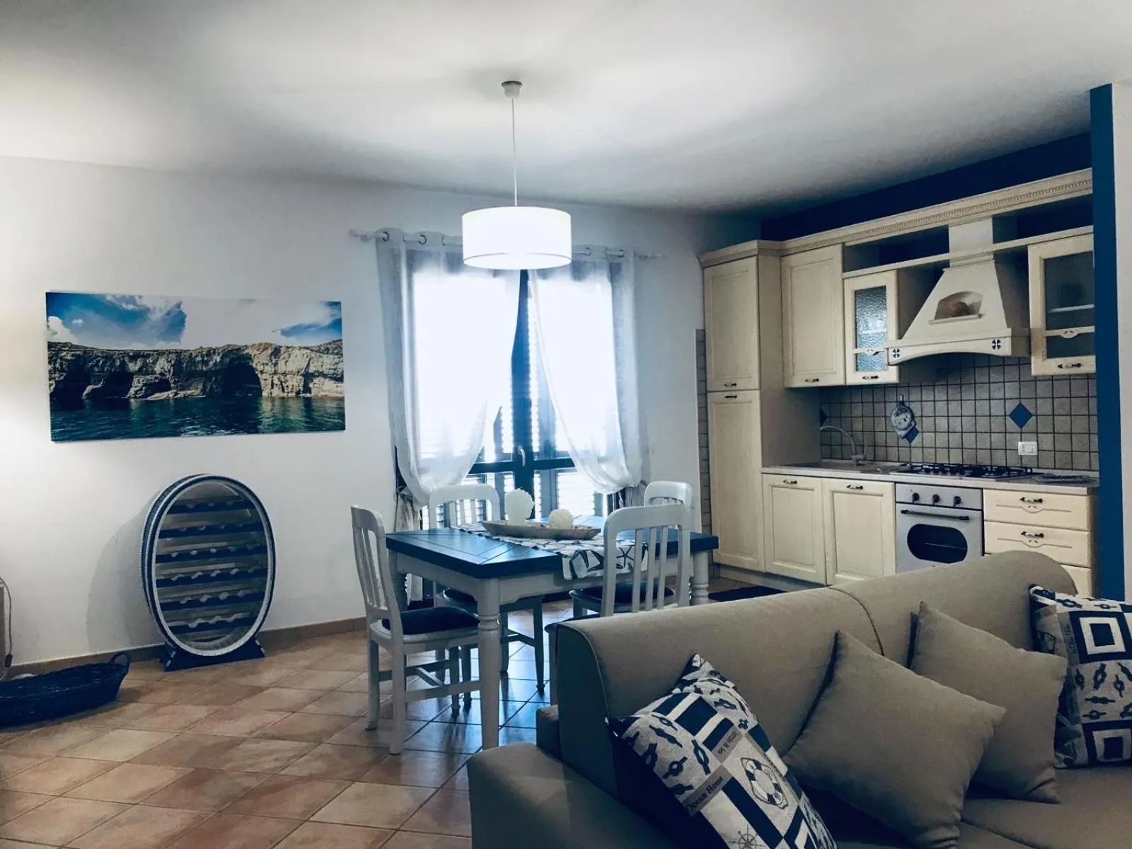 Dining area in Appartamento BluOltreMare