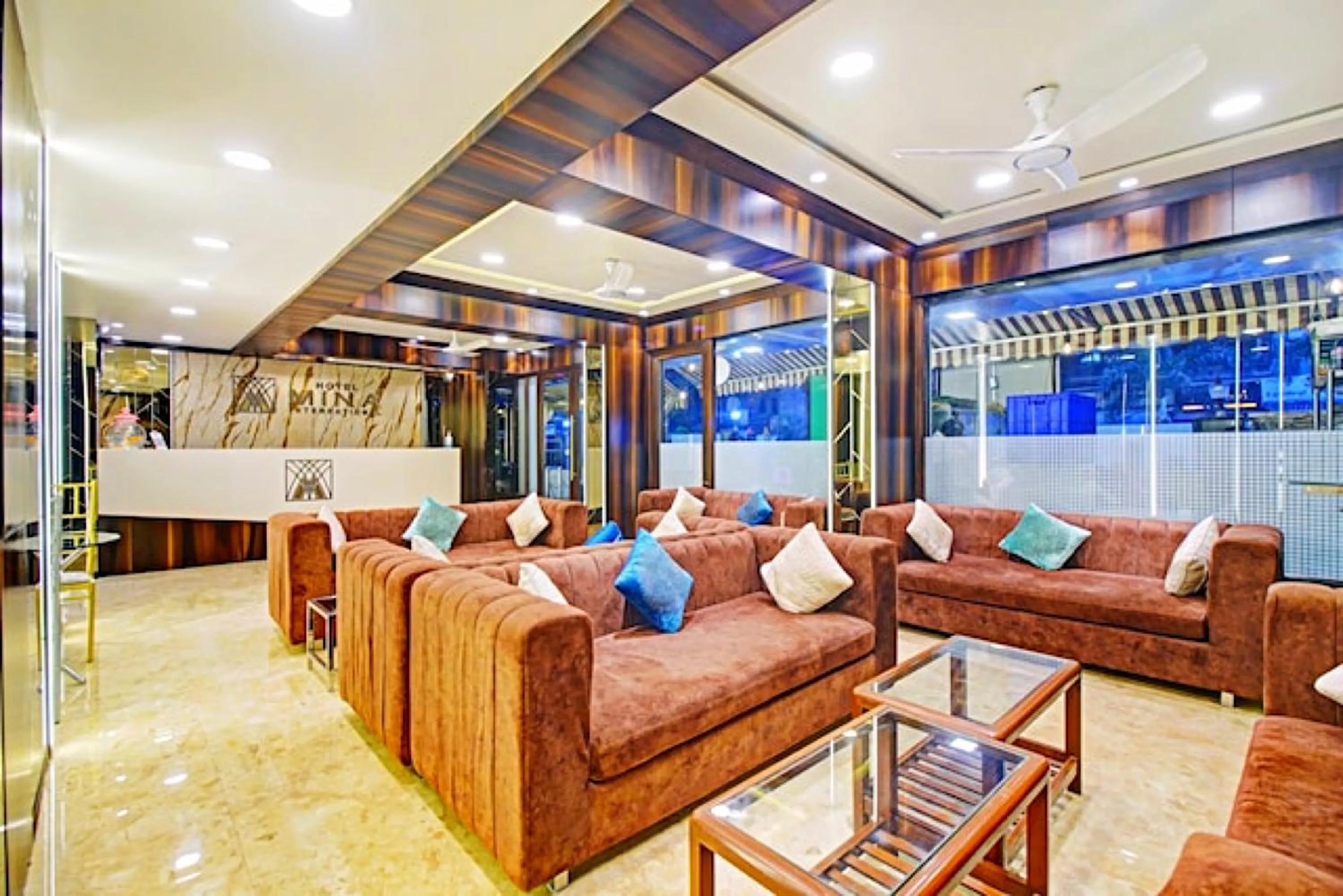 Lobby or reception in Hotel Mina International