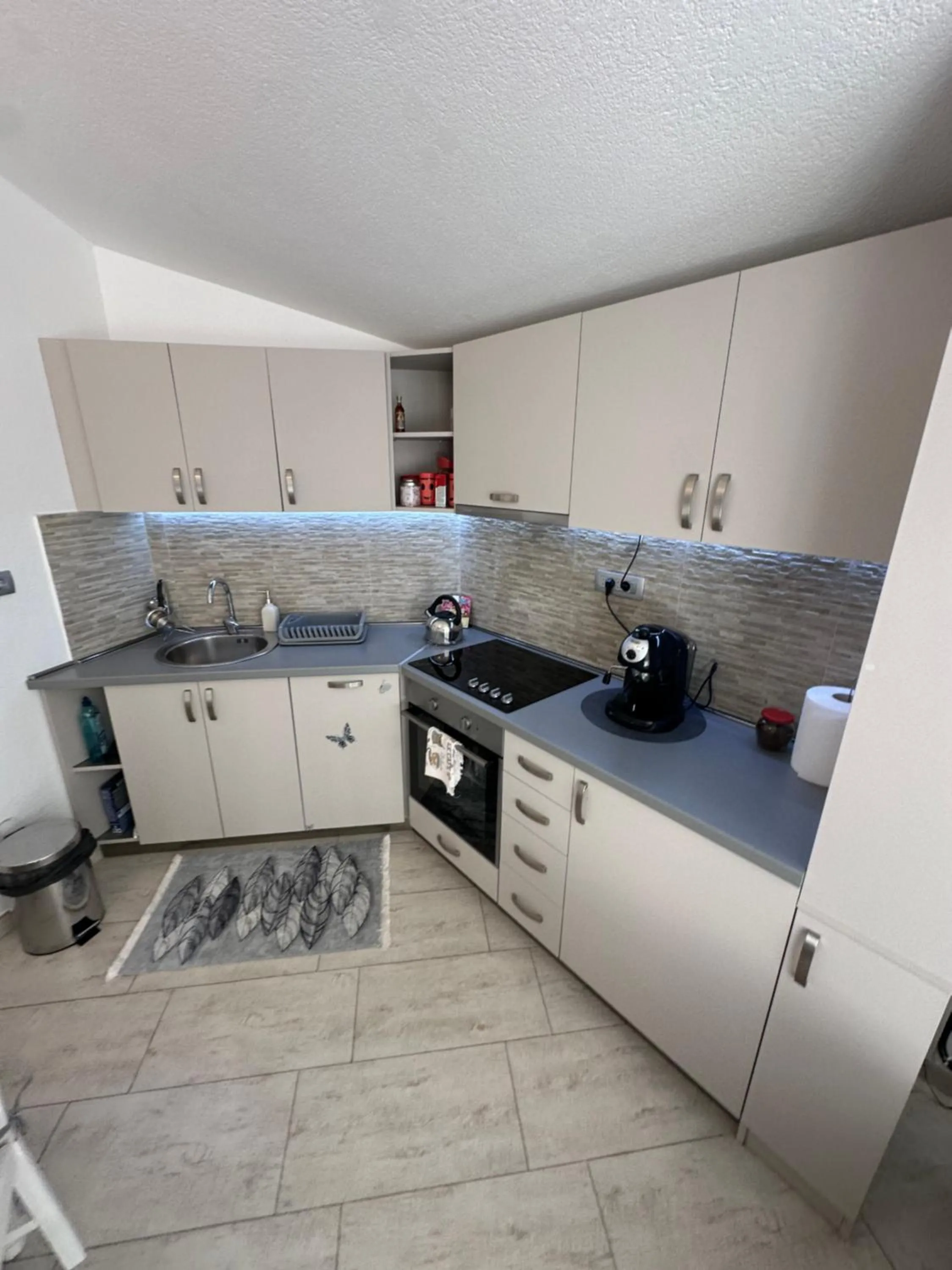 Kitchen or kitchenette in Lux apartmani Darija