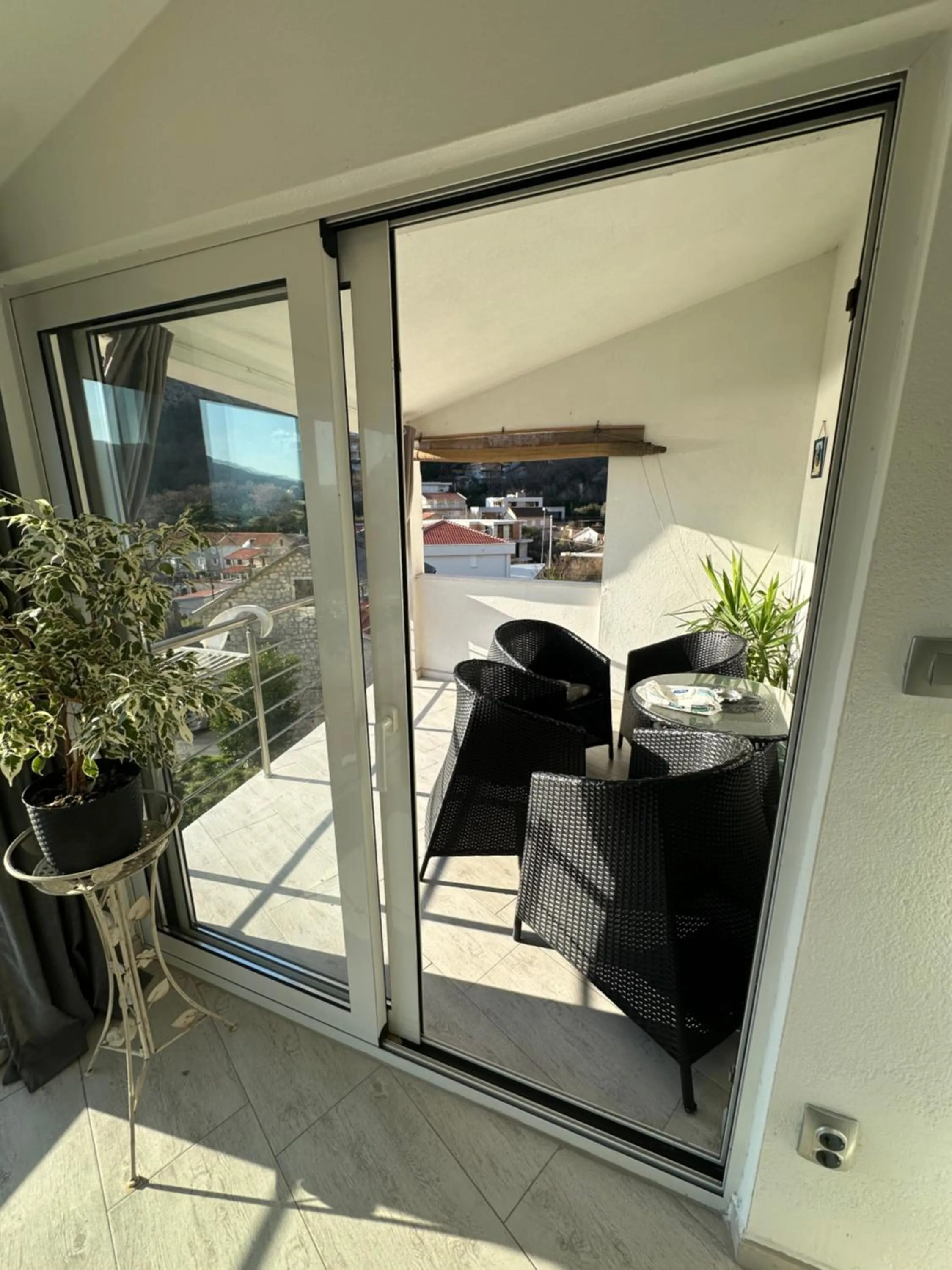 Balcony/Terrace in Lux apartmani Darija