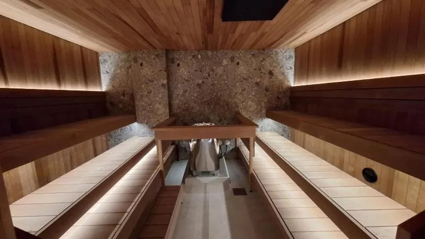 Sauna in Majvik Congress Hotel