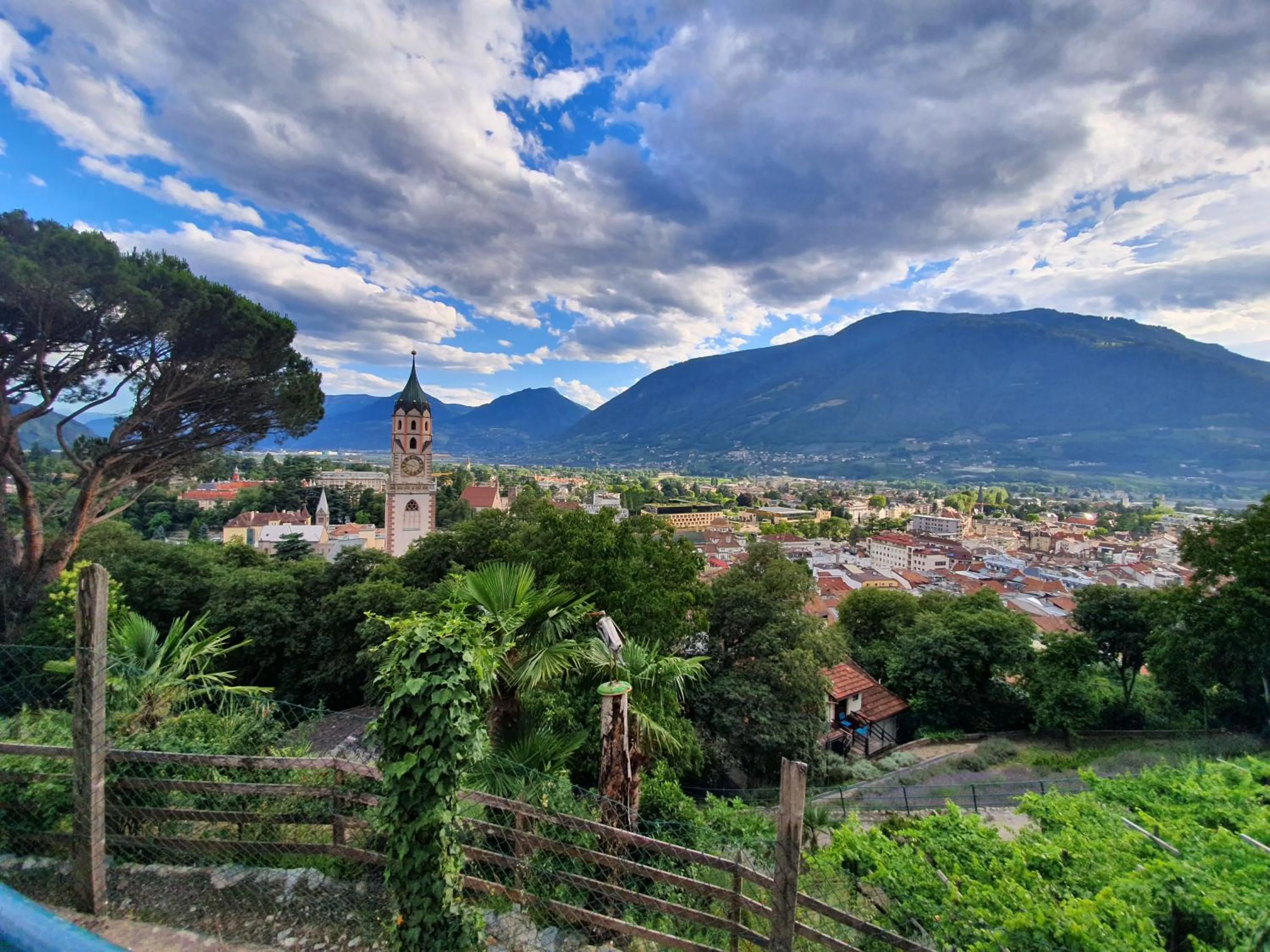 Natural landscape in Residence Diana