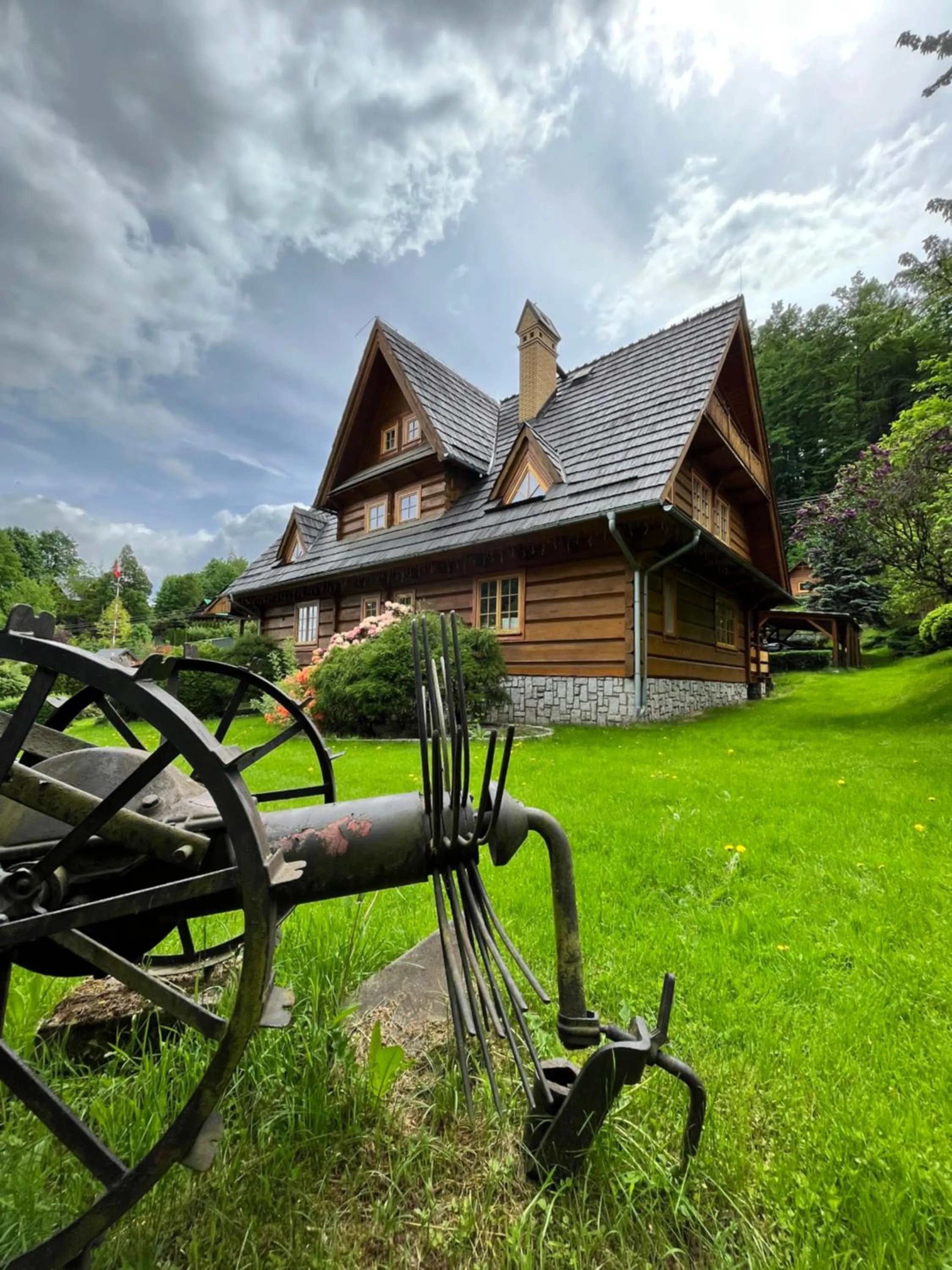 Garden in Chata Sosnówka Residence