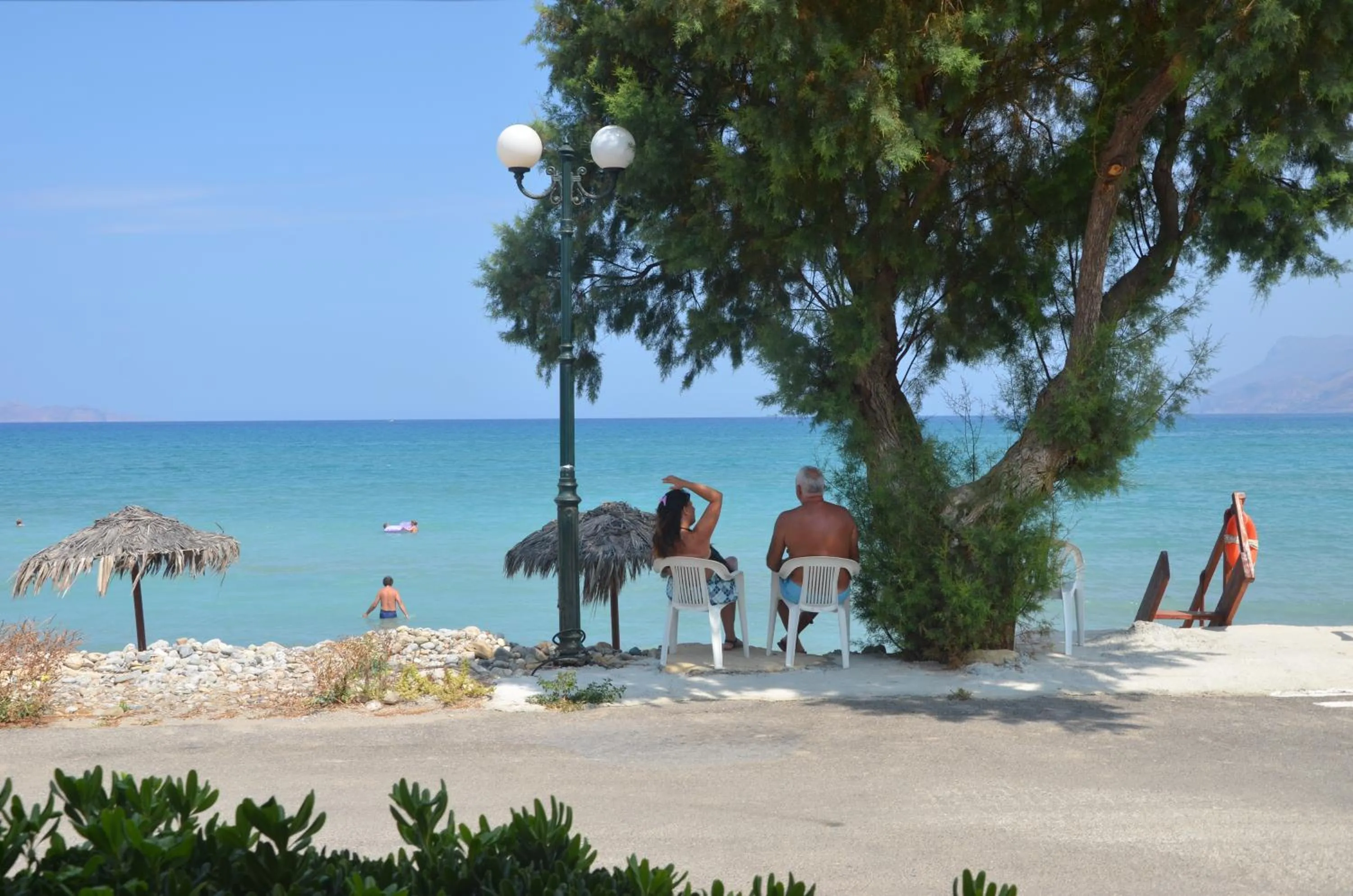 Beach in Thalassa Apartments