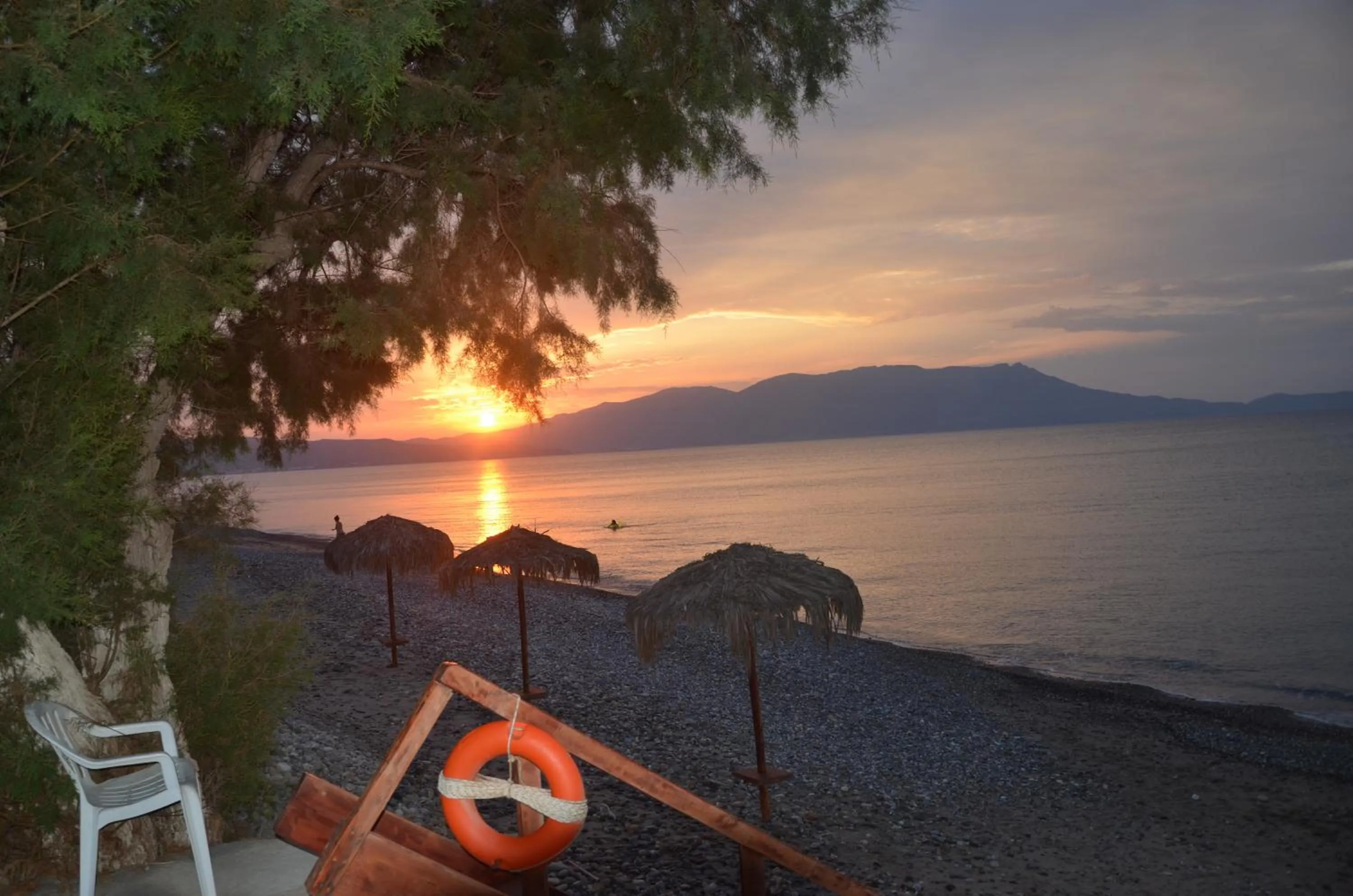 Beach in Thalassa Apartments