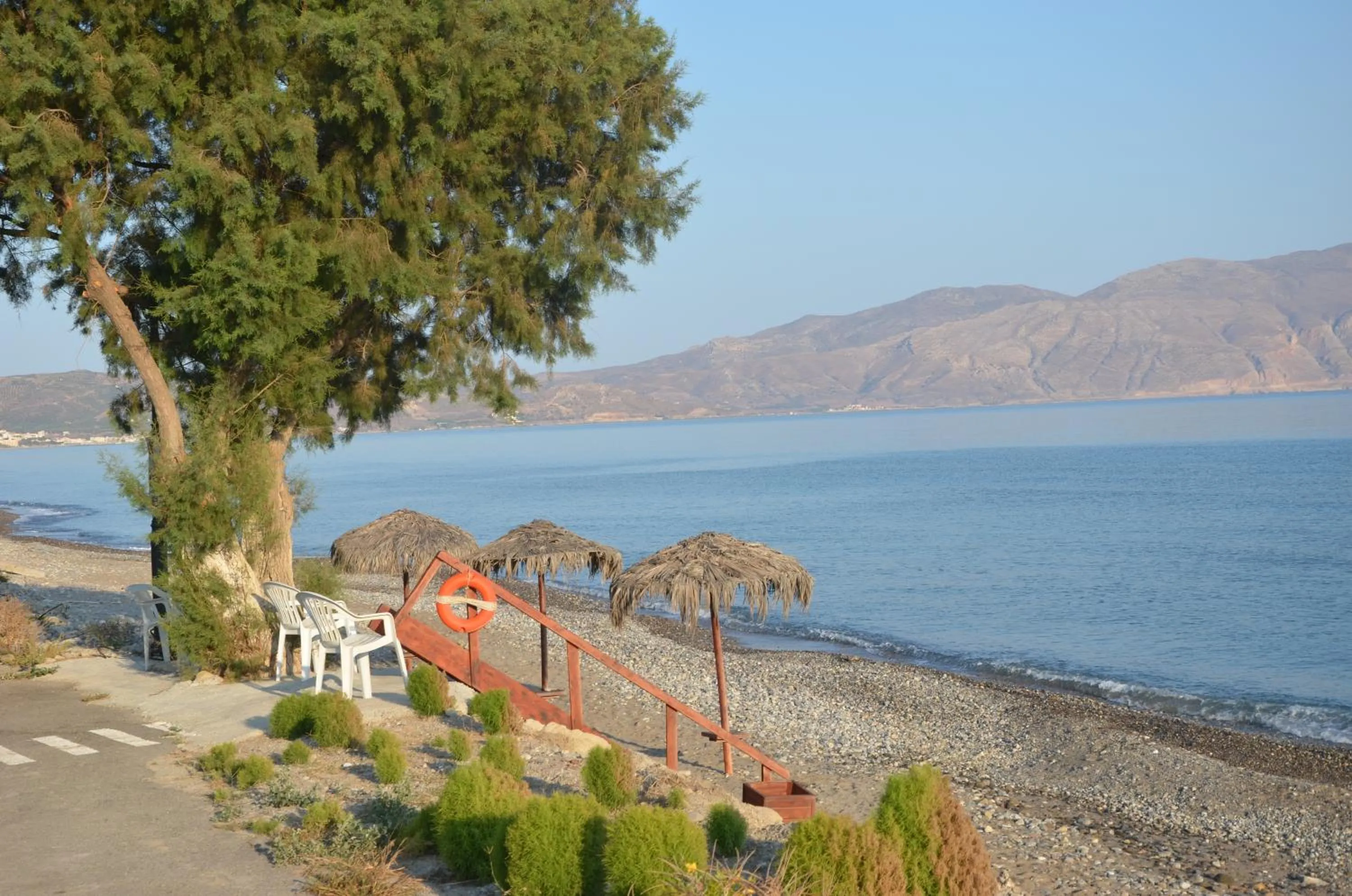 Beach in Thalassa Apartments