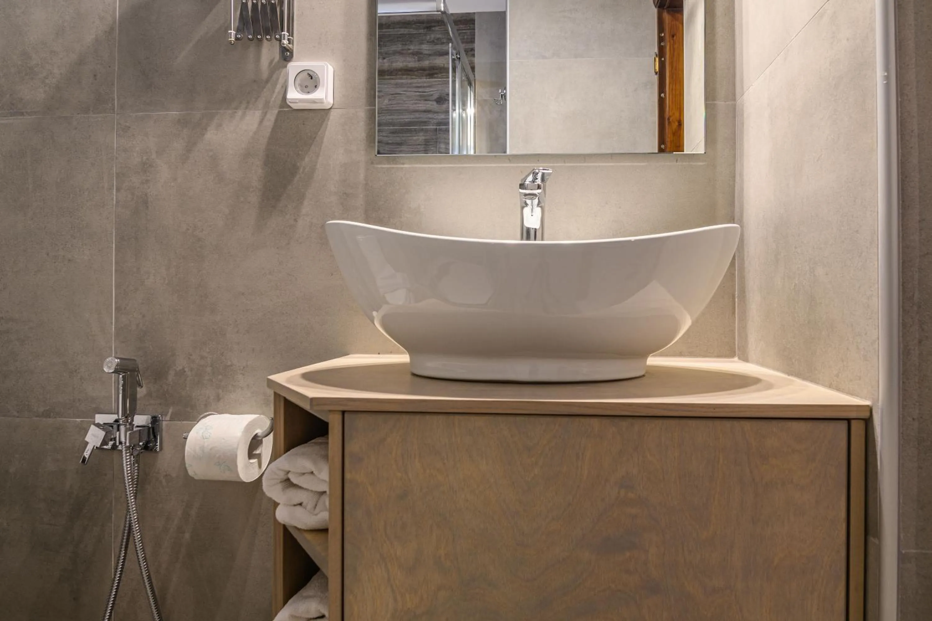 Bathroom in Thalassa Apartments