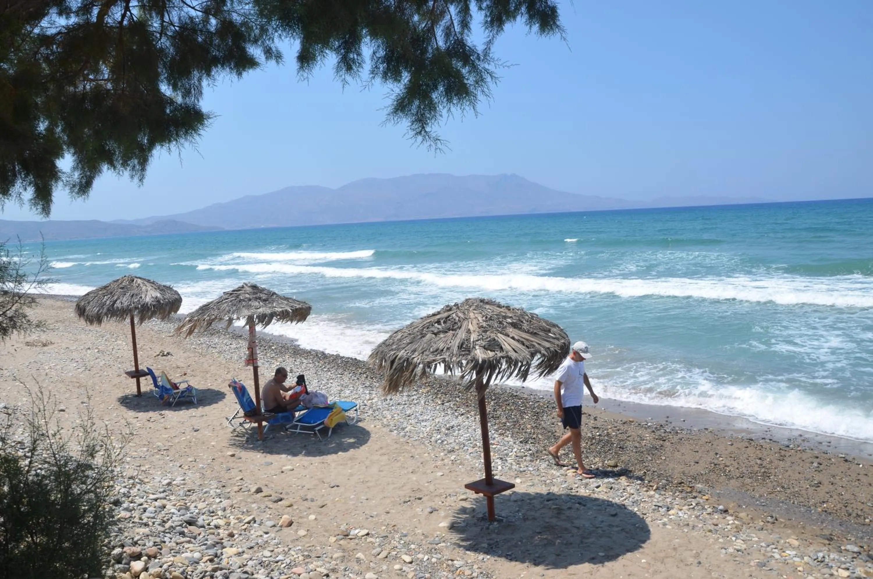 Beach in Thalassa Apartments