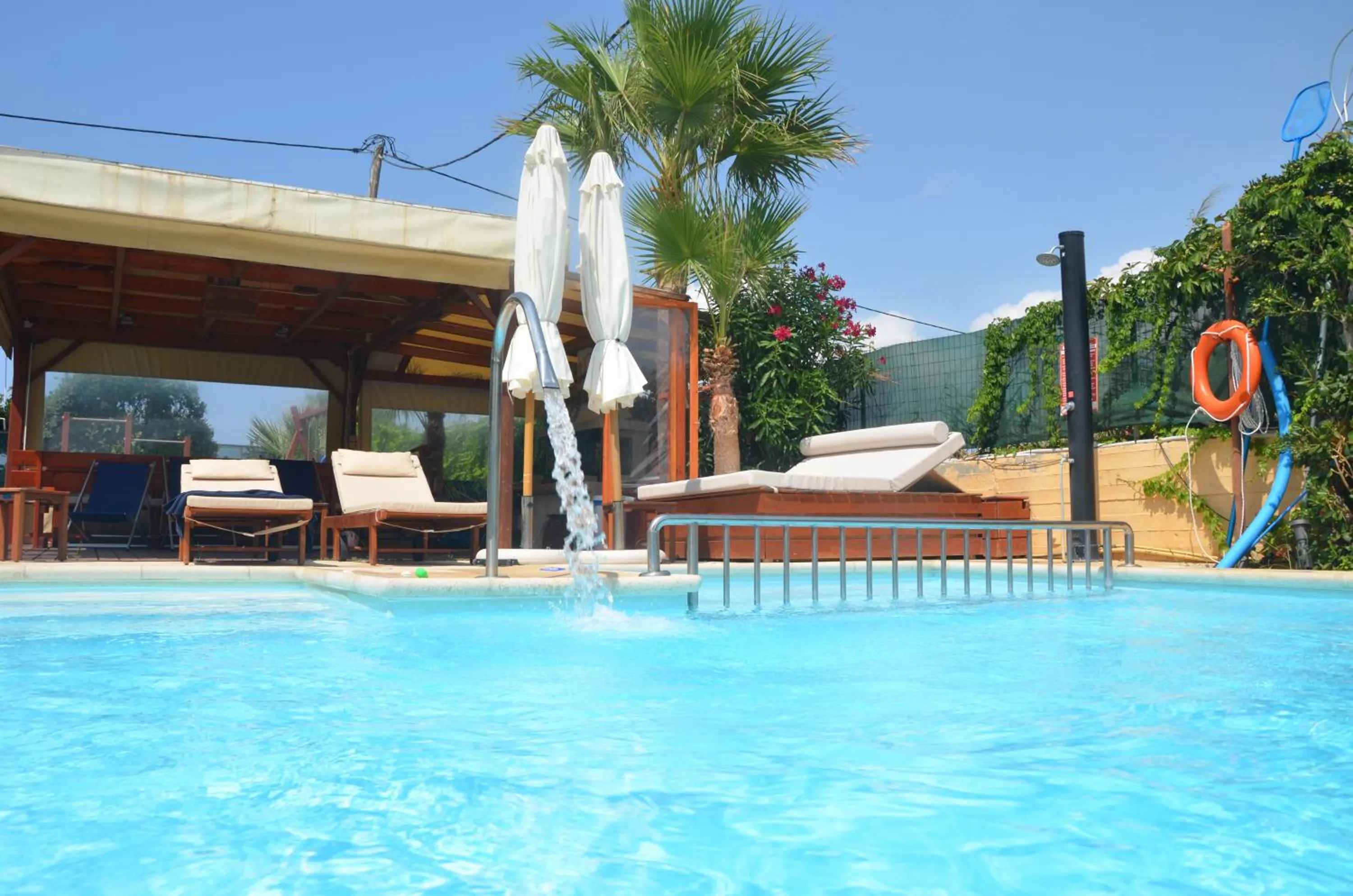 Patio in Thalassa Apartments