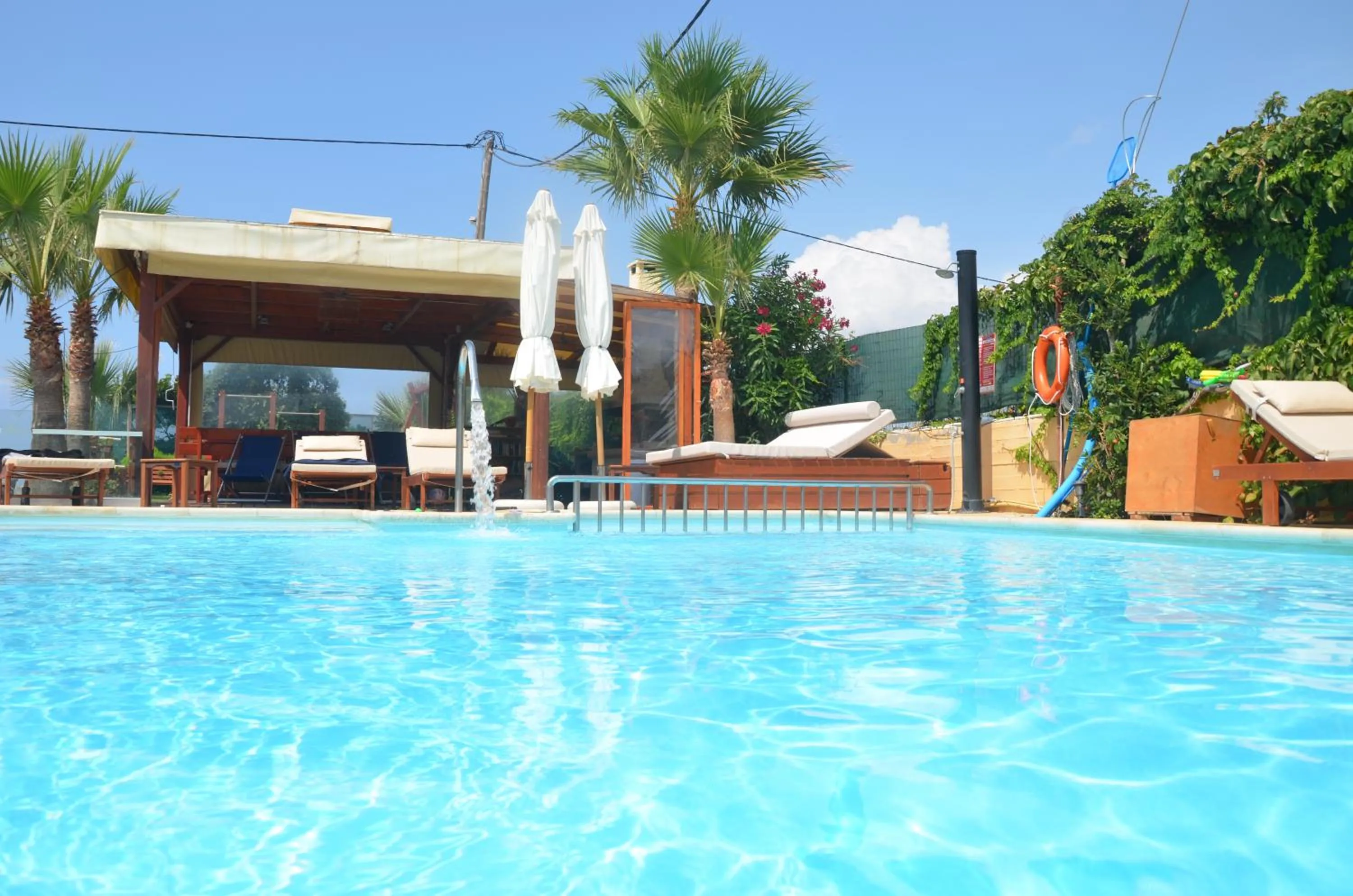 Patio in Thalassa Apartments