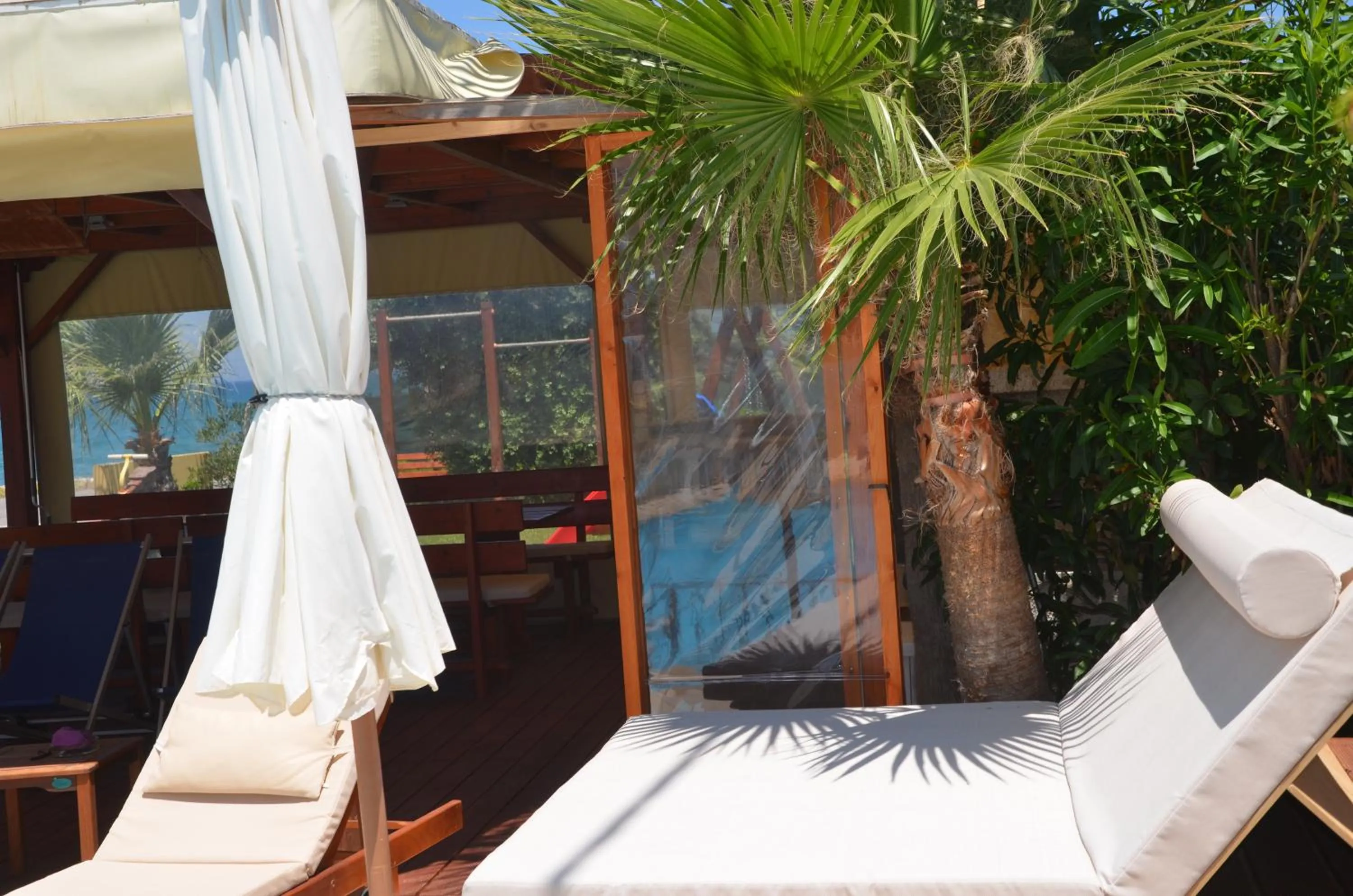 Patio in Thalassa Apartments