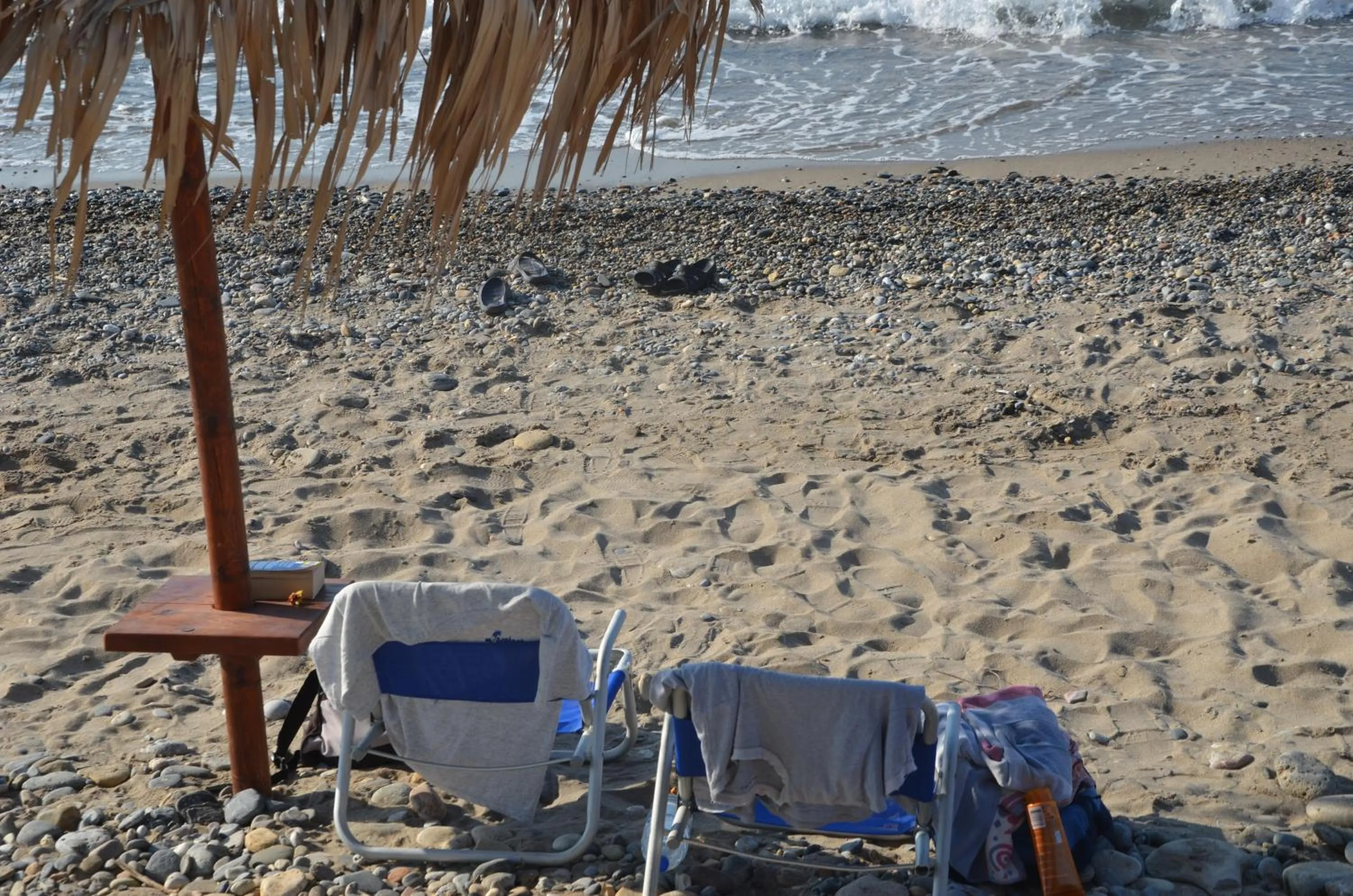 Beach in Thalassa Apartments