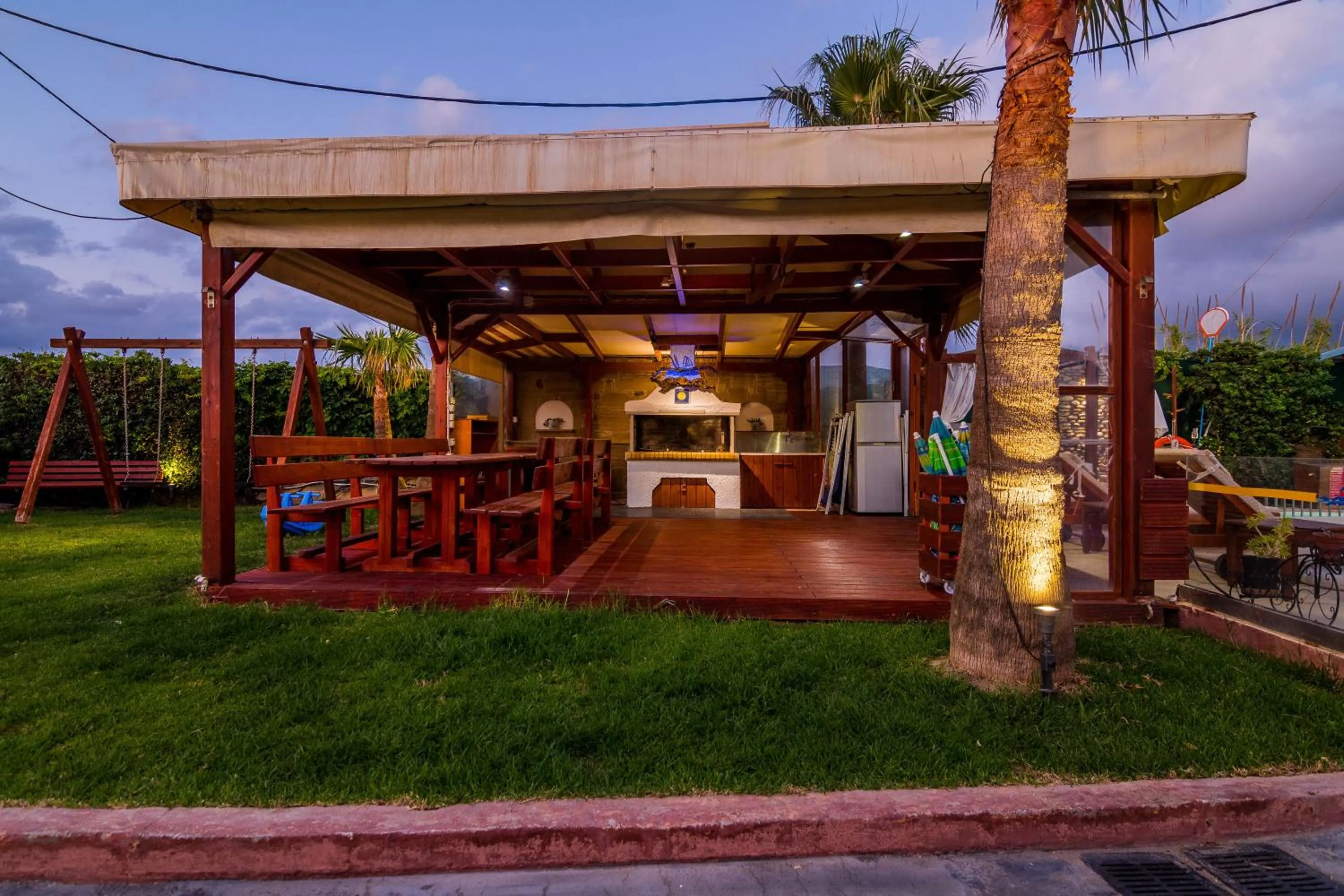 Patio in Thalassa Apartments