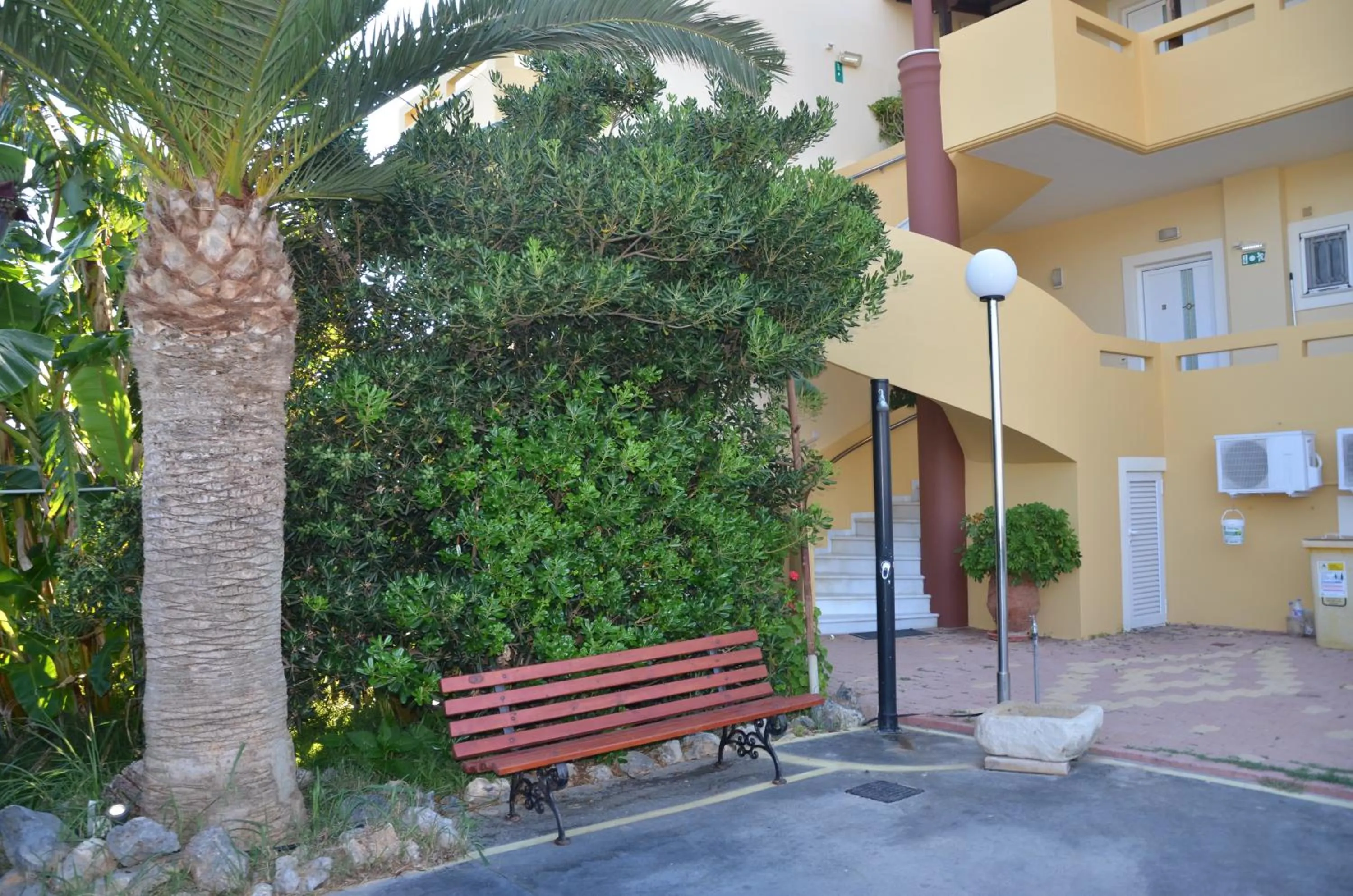 Facade/entrance in Thalassa Apartments