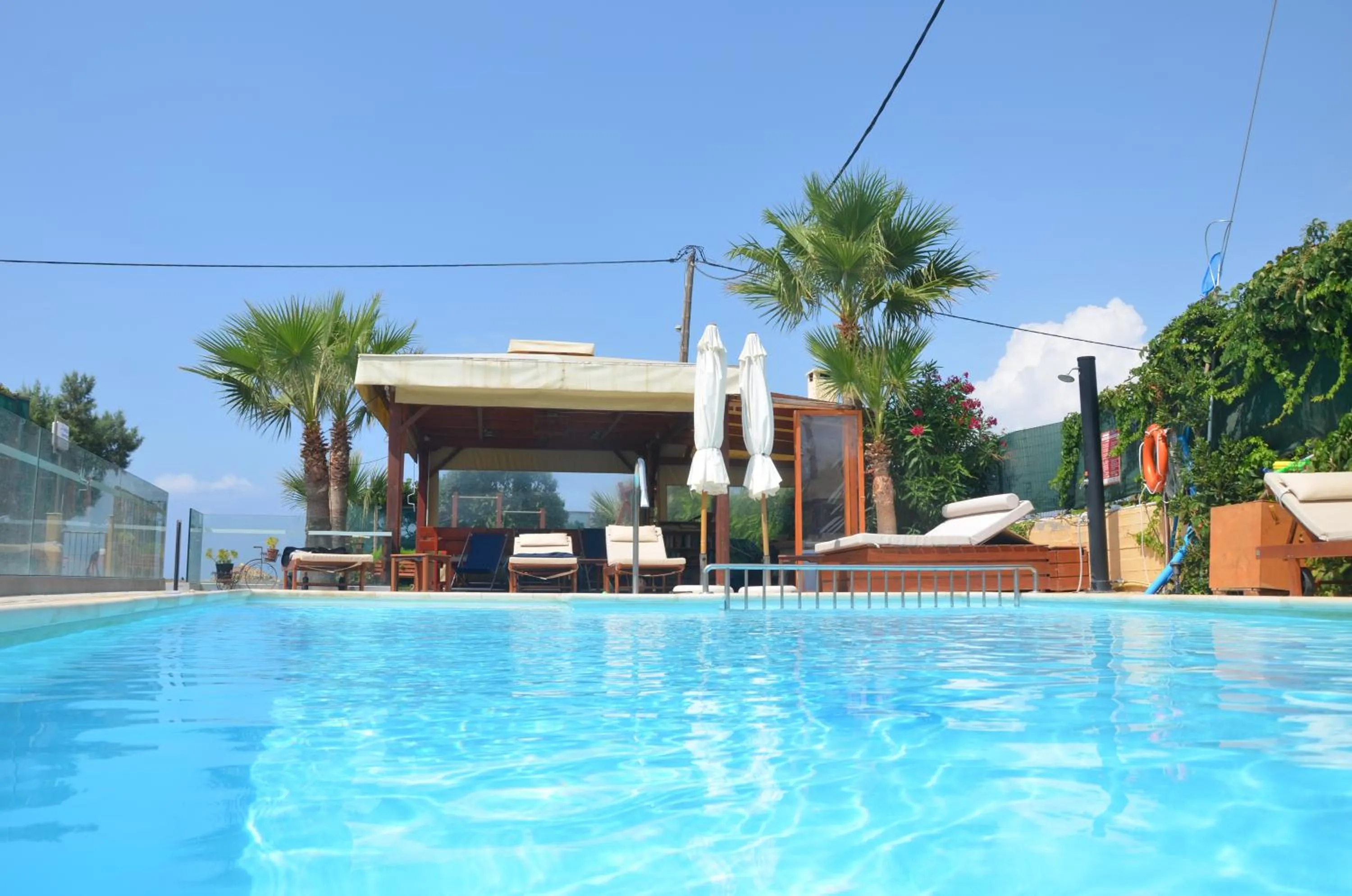 Patio in Thalassa Apartments