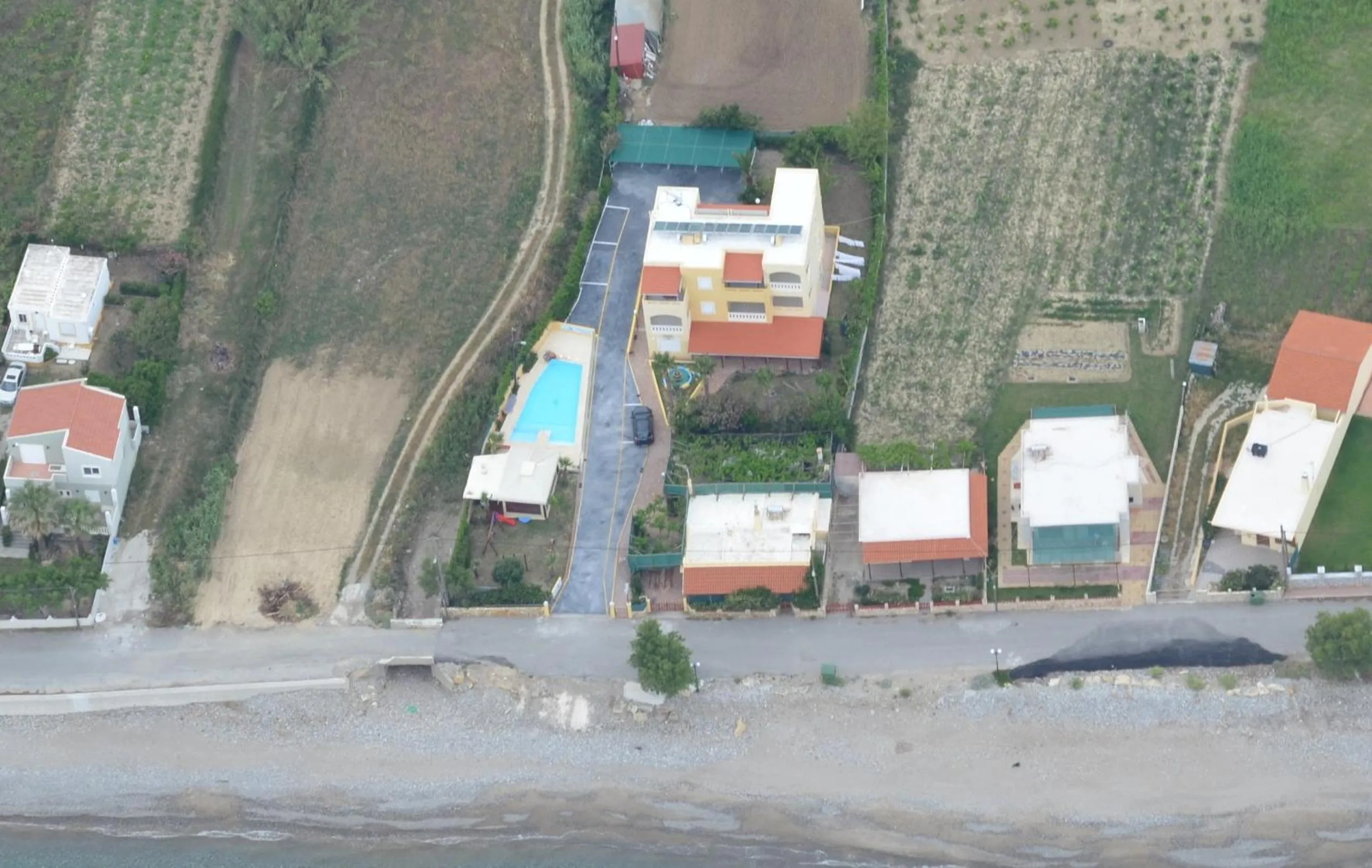 Bird's eye view in Thalassa Apartments