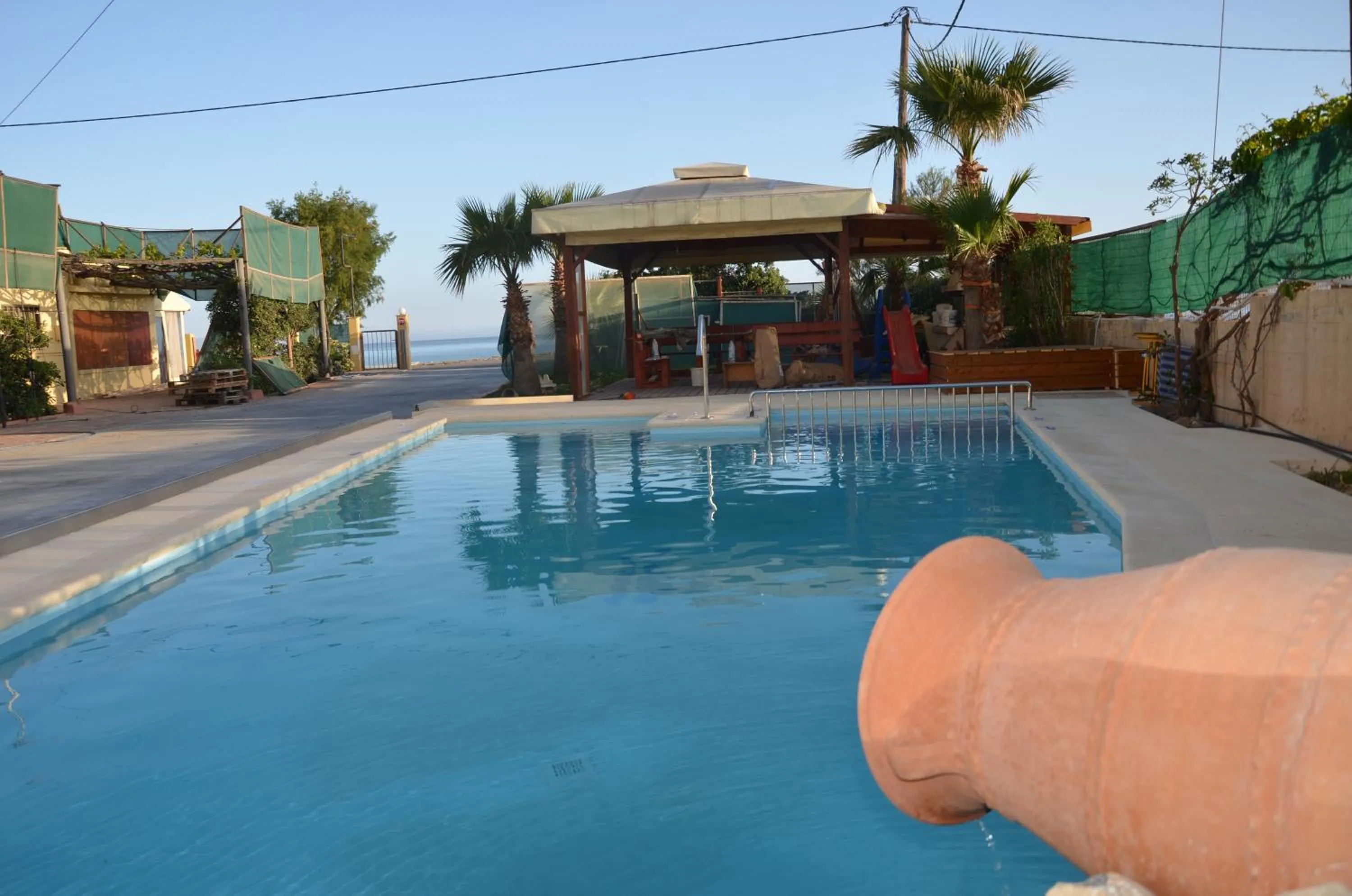 BBQ facilities in Thalassa Apartments