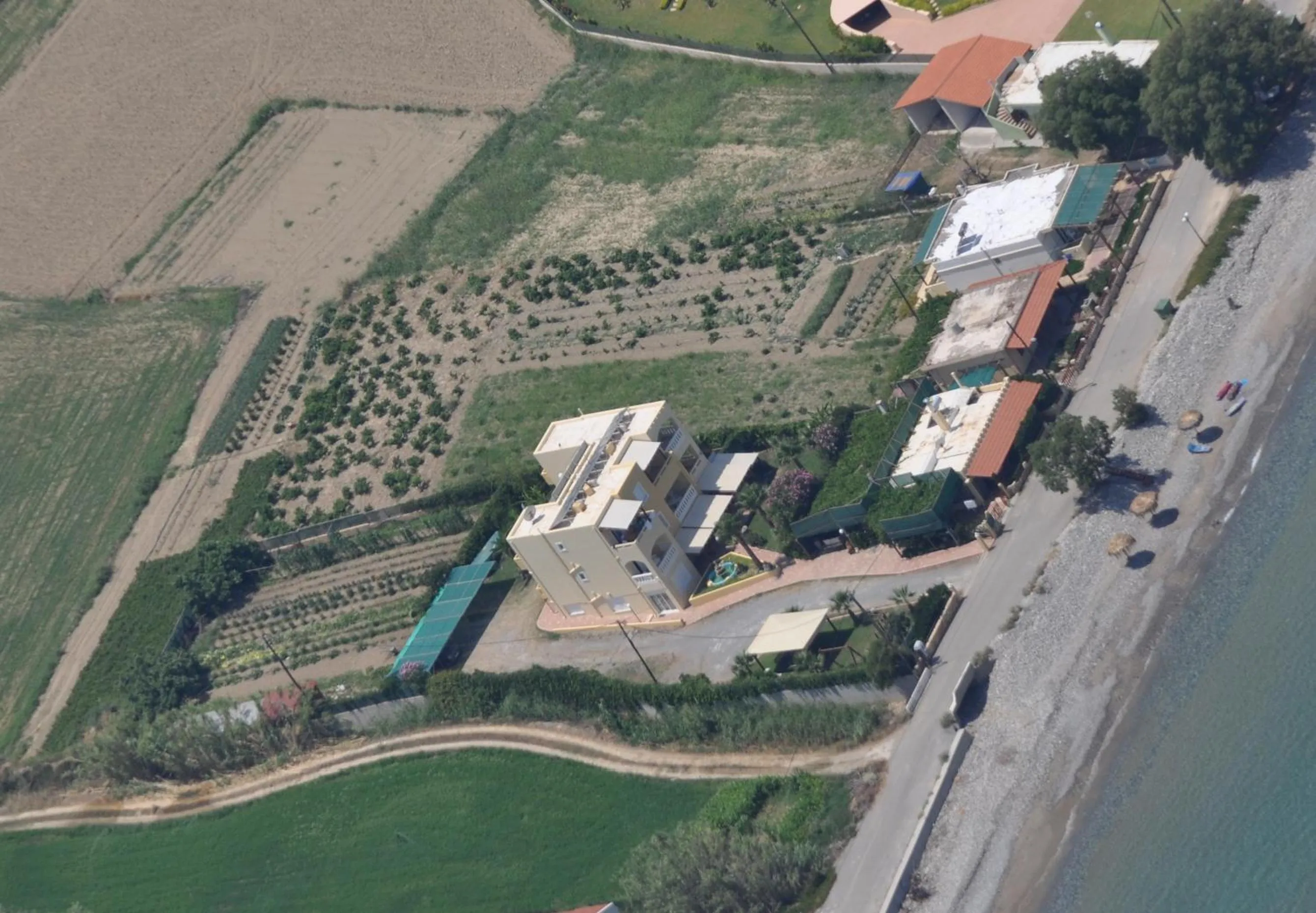 Bird's eye view in Thalassa Apartments