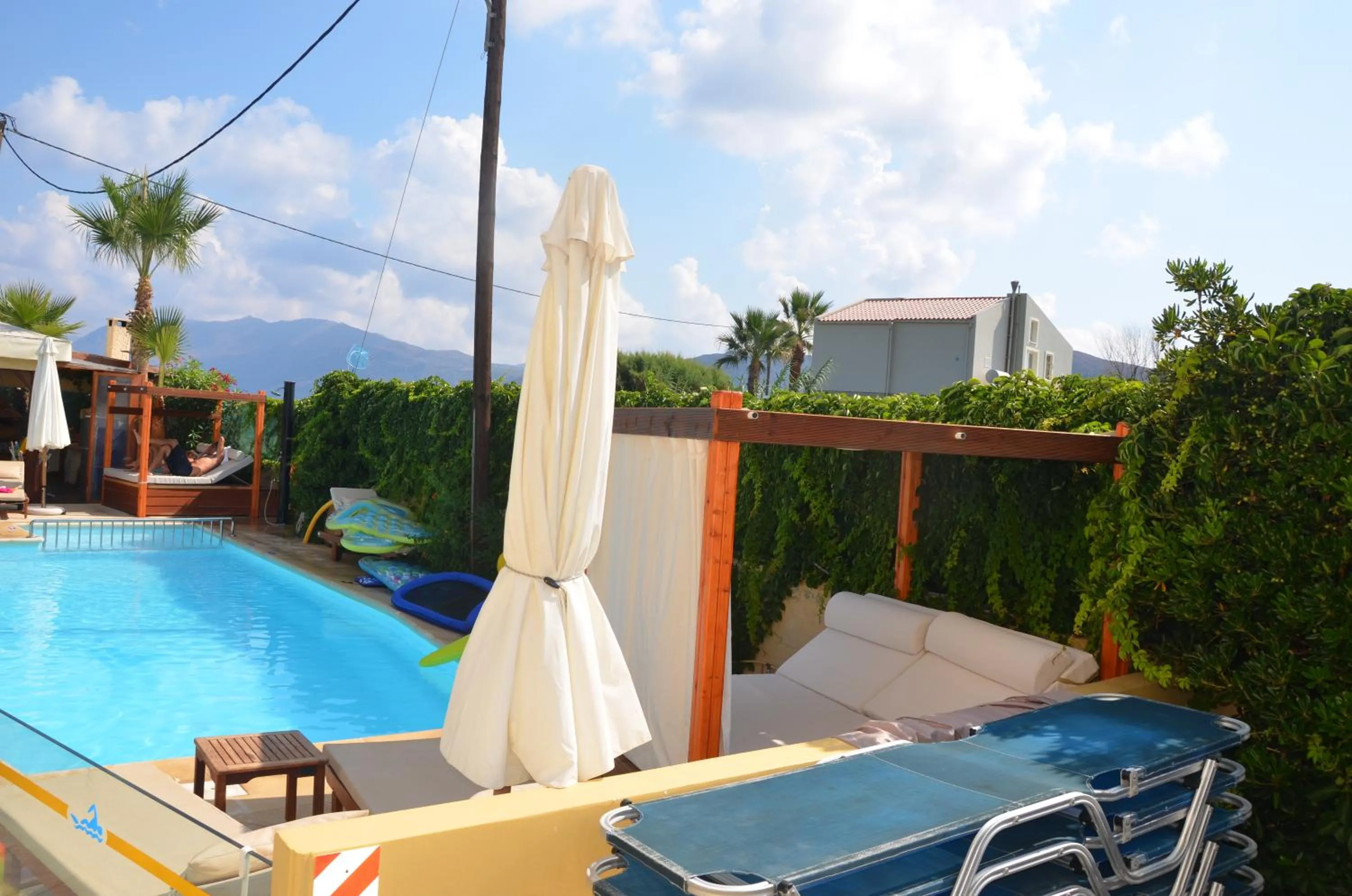 Swimming pool in Thalassa Apartments