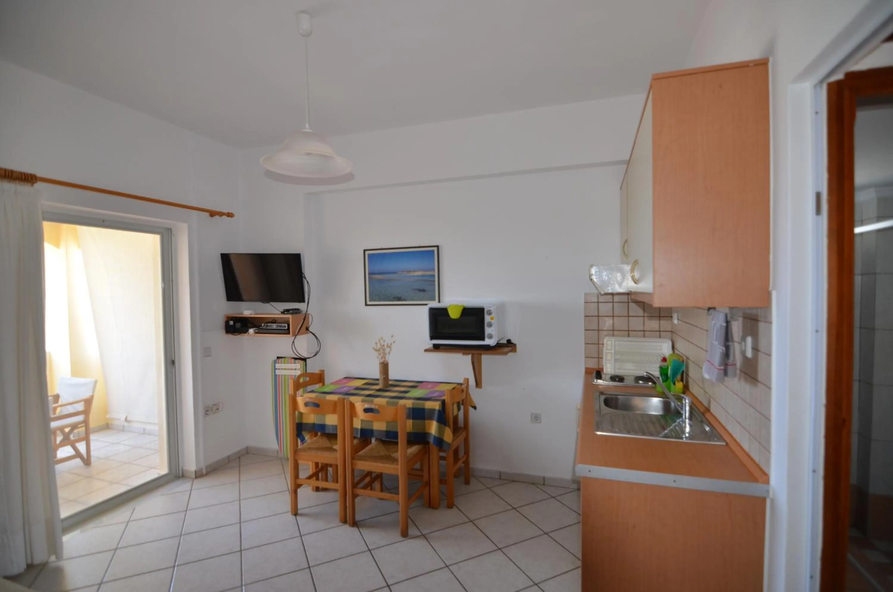 Kitchen or kitchenette in Thalassa Apartments