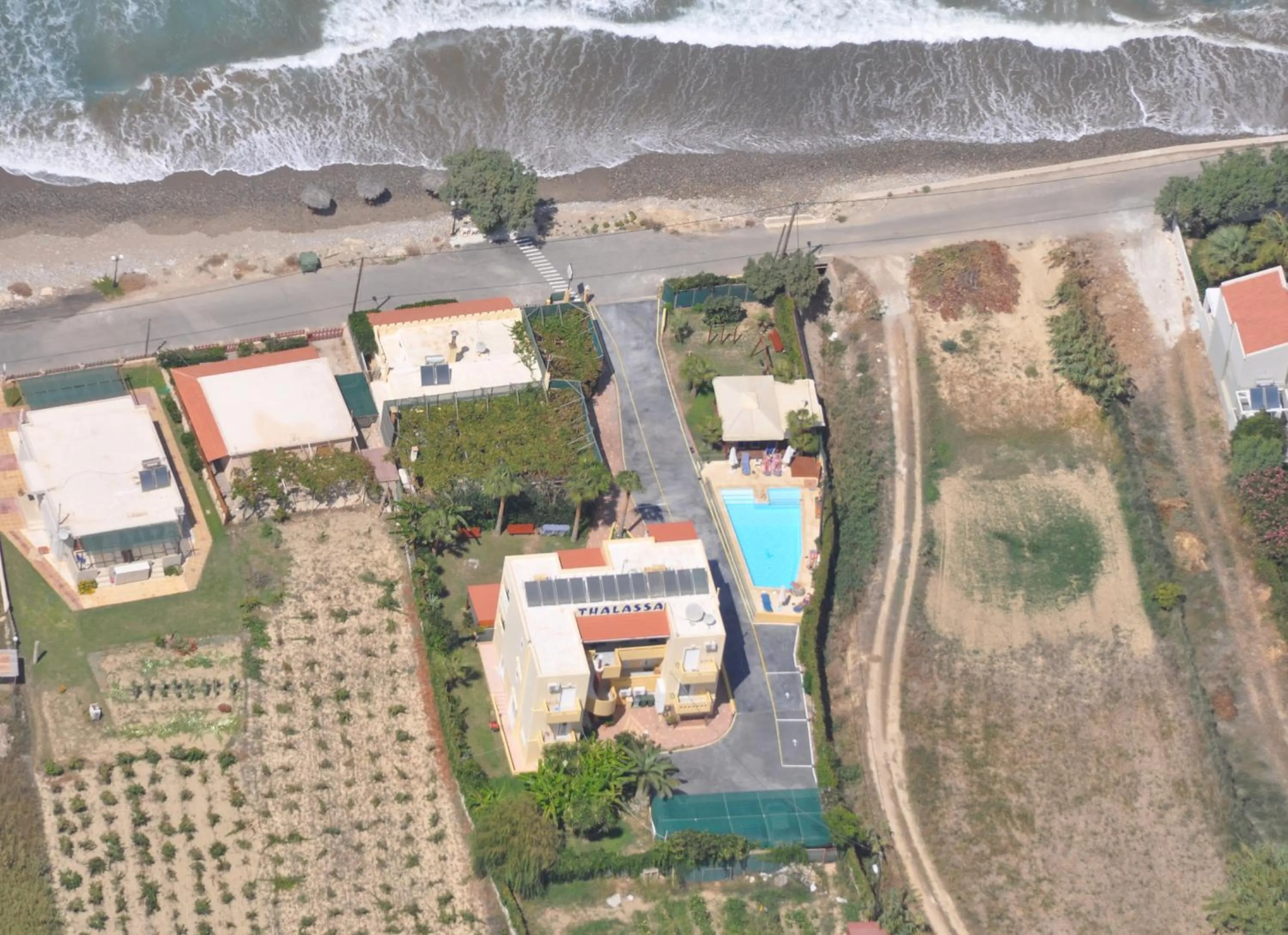 Bird's eye view in Thalassa Apartments