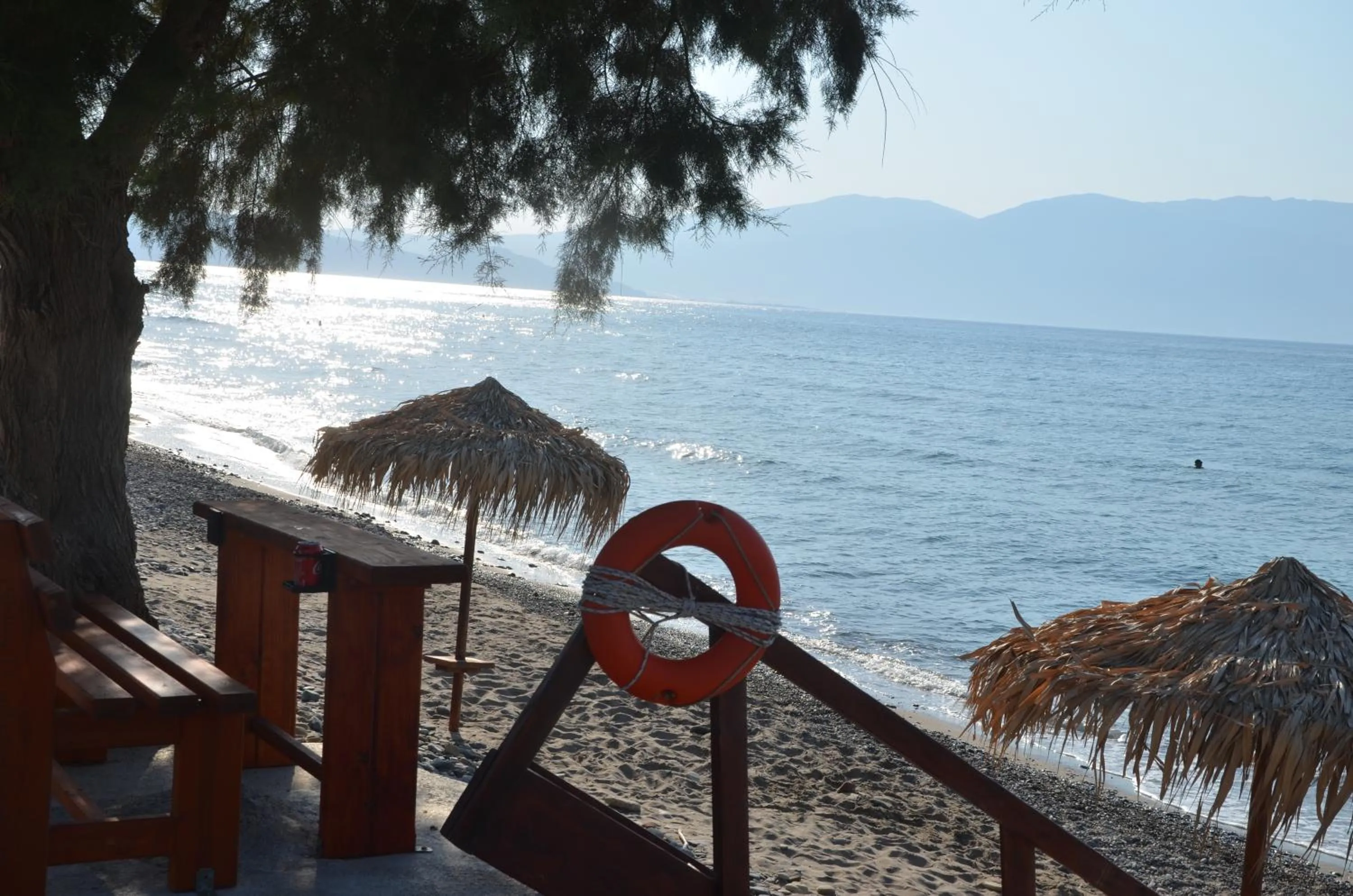 Beach in Thalassa Apartments