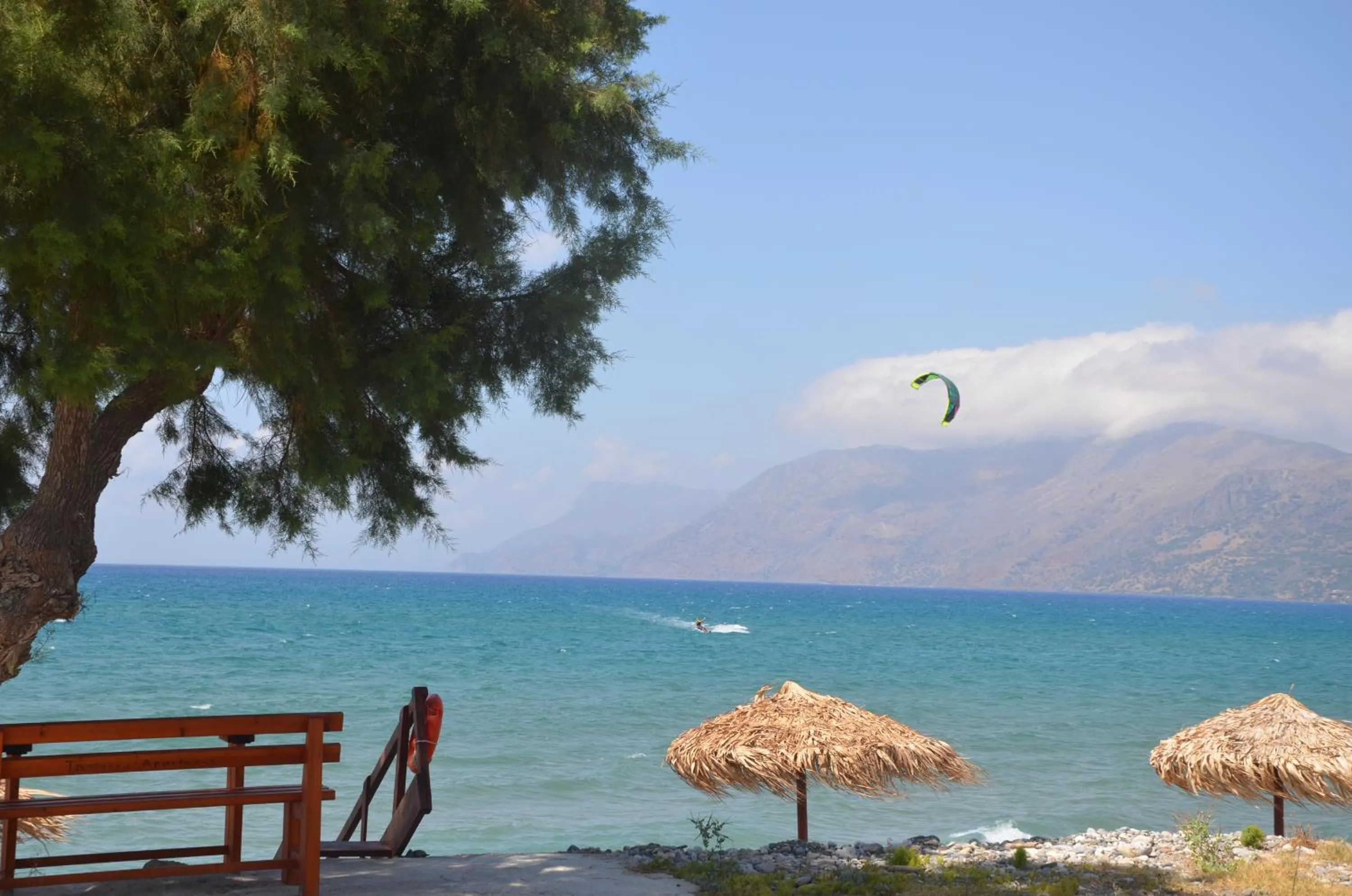 Beach in Thalassa Apartments