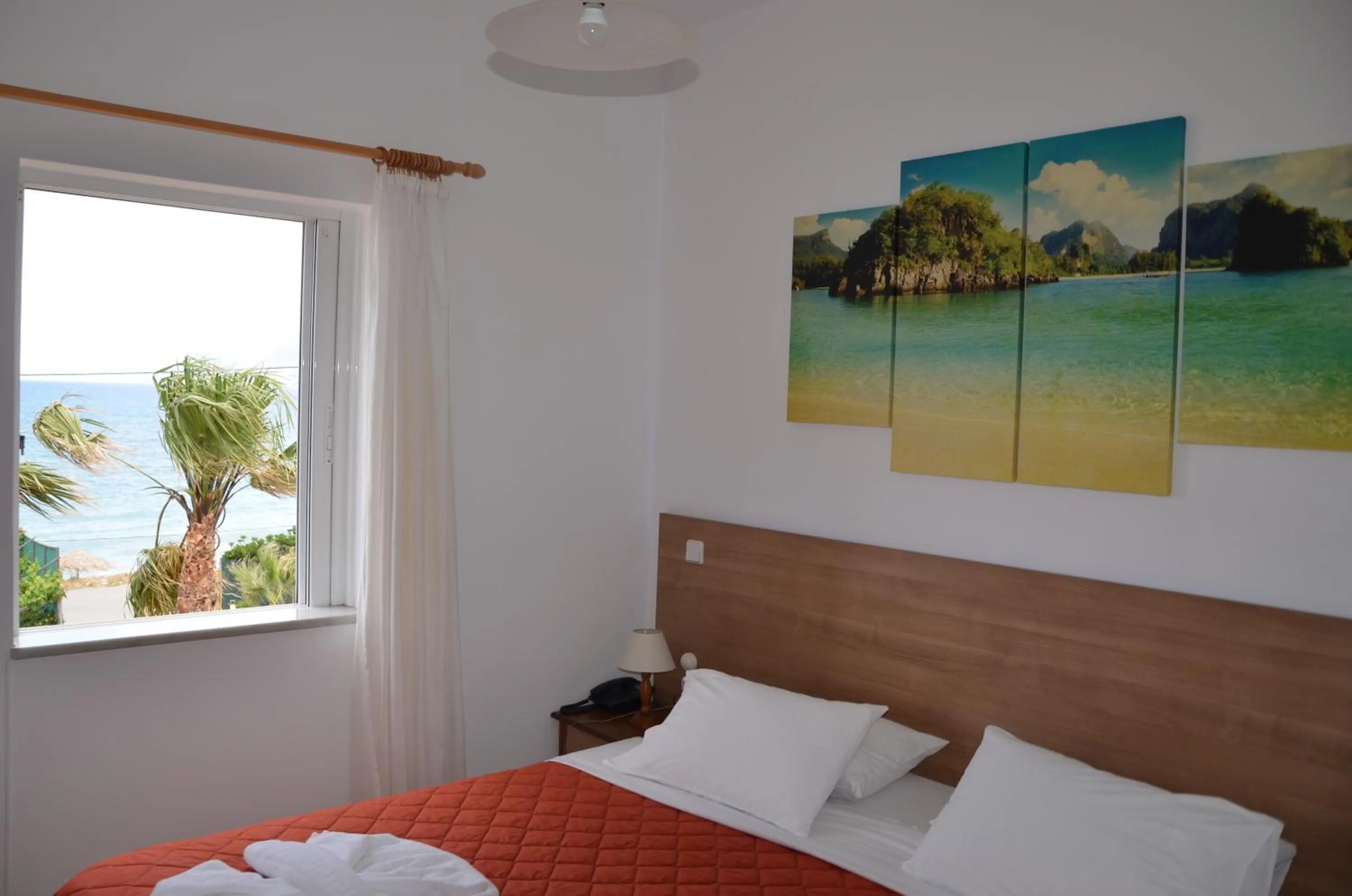Bedroom, Bed in Thalassa Apartments