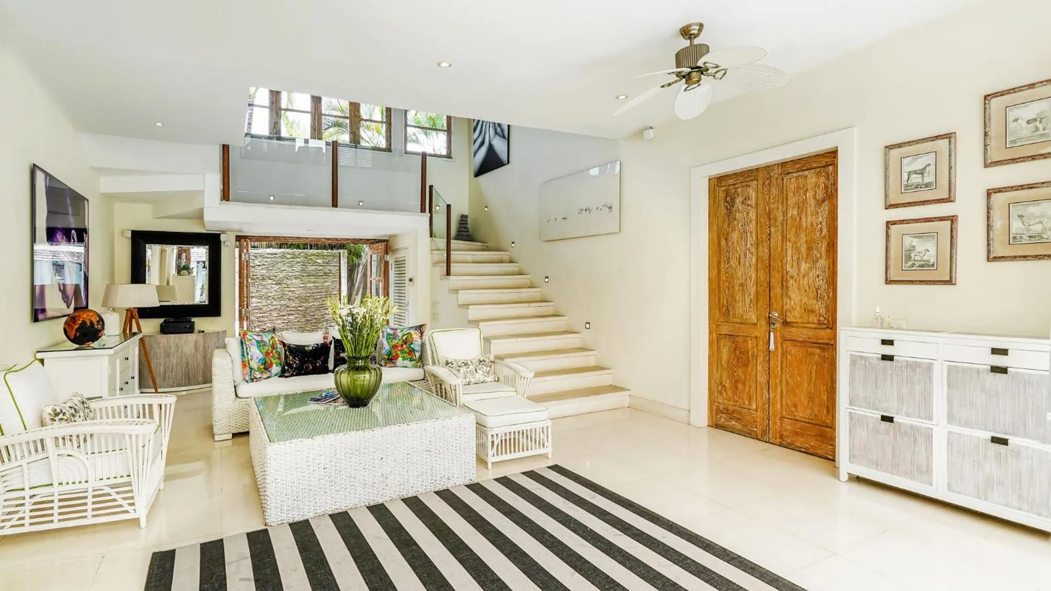 Living room in Villa Jajaliluna