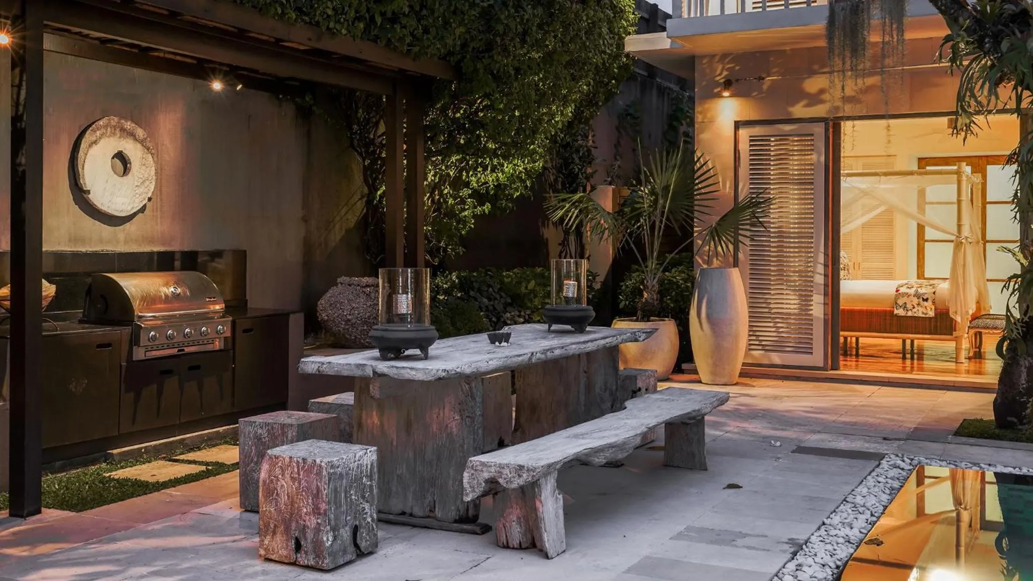 Seating area in Villa Jajaliluna