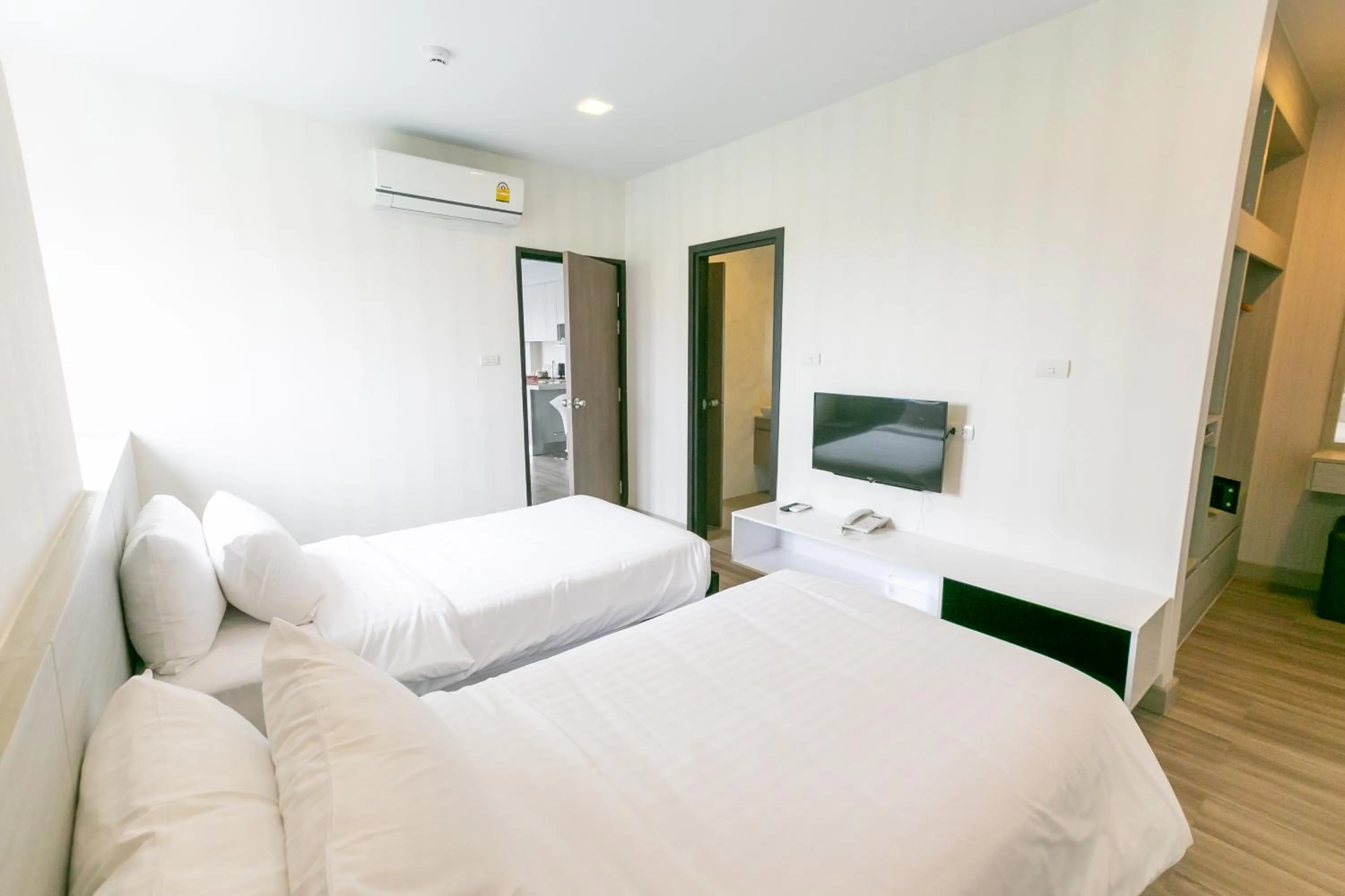 Bedroom, Bed in Locals Prio ChiangMai Central Airport Plaza