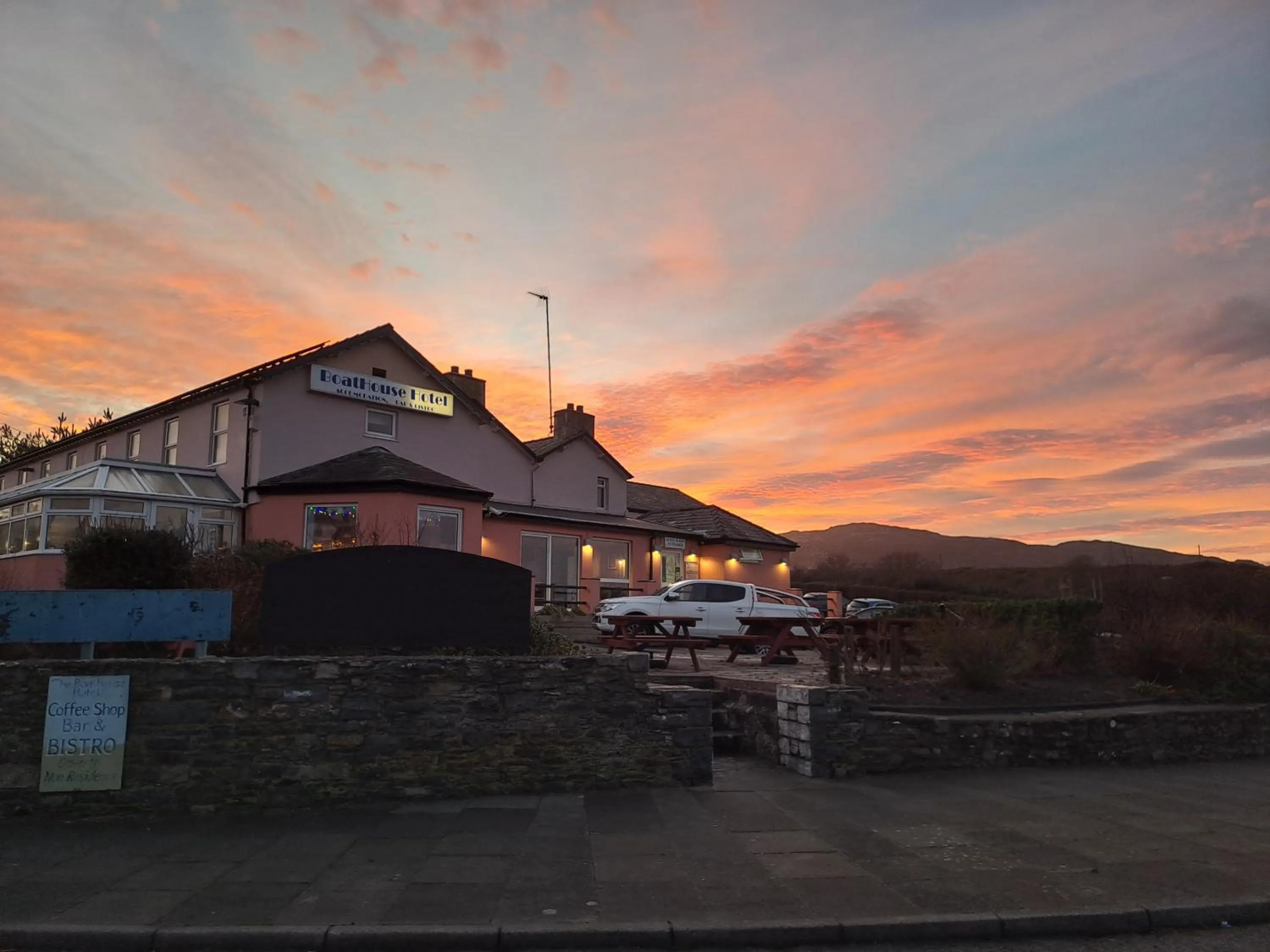 Property building in Boathouse Hotel